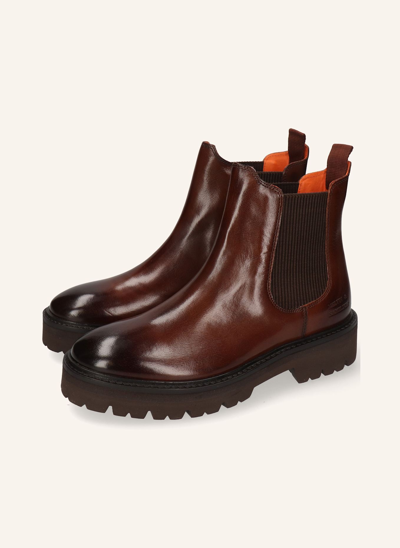 MELVIN & HAMILTON Chelsea-Boots JENNY 2: BRAUN