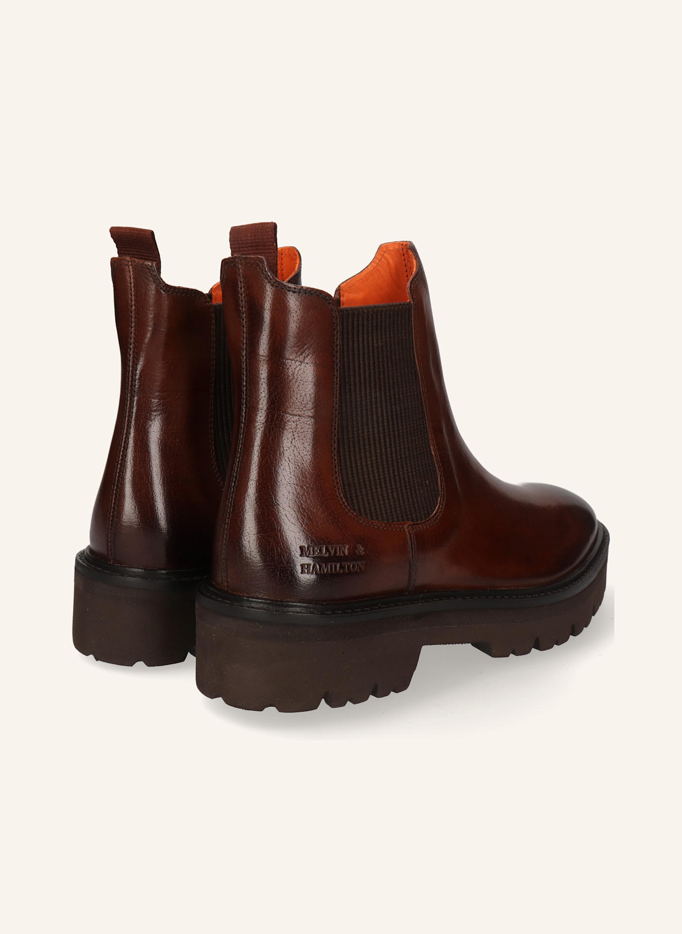 MELVIN & HAMILTON Chelsea-Boots JENNY 2: BRAUN
