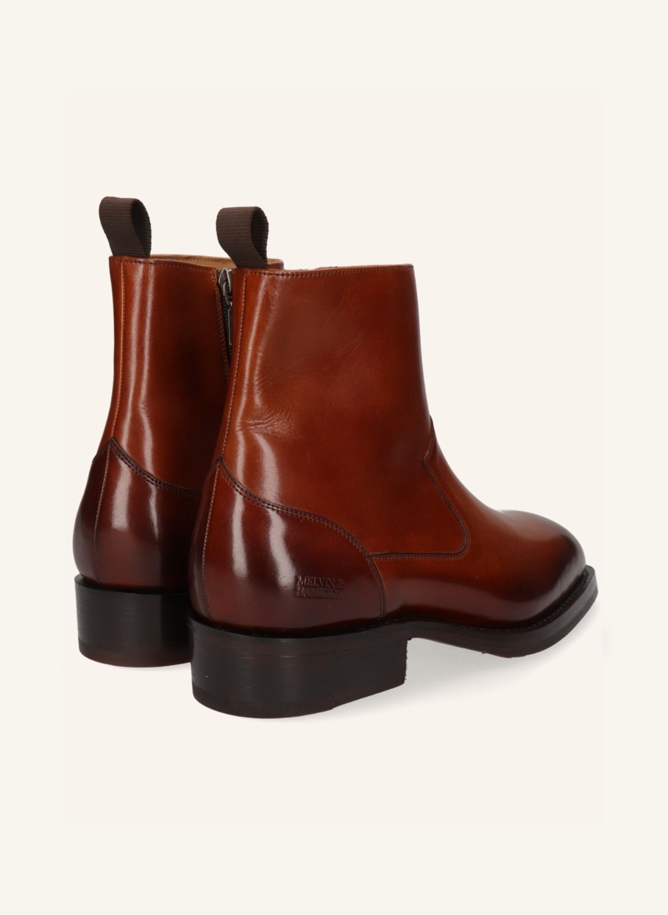 MELVIN & HAMILTON Ankle-Boots WAYNE 2: BRAUN