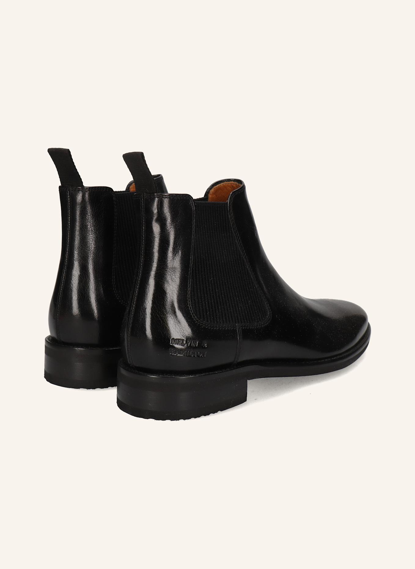 MELVIN & HAMILTON Chelsea-Boots CLINT 7: SCHWARZ
