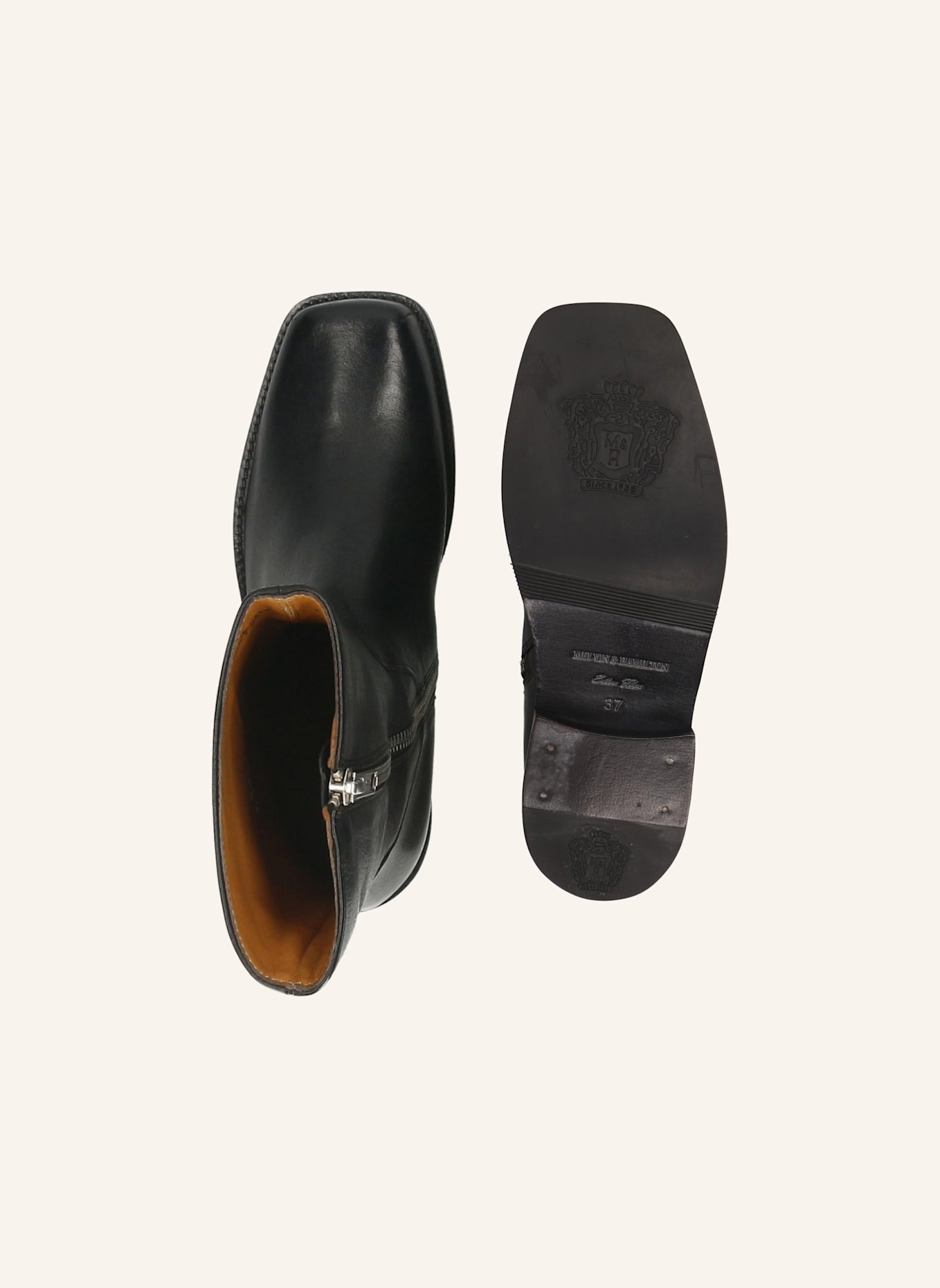 MELVIN & HAMILTON Ankle-Boots SHELBY 1: SCHWARZ