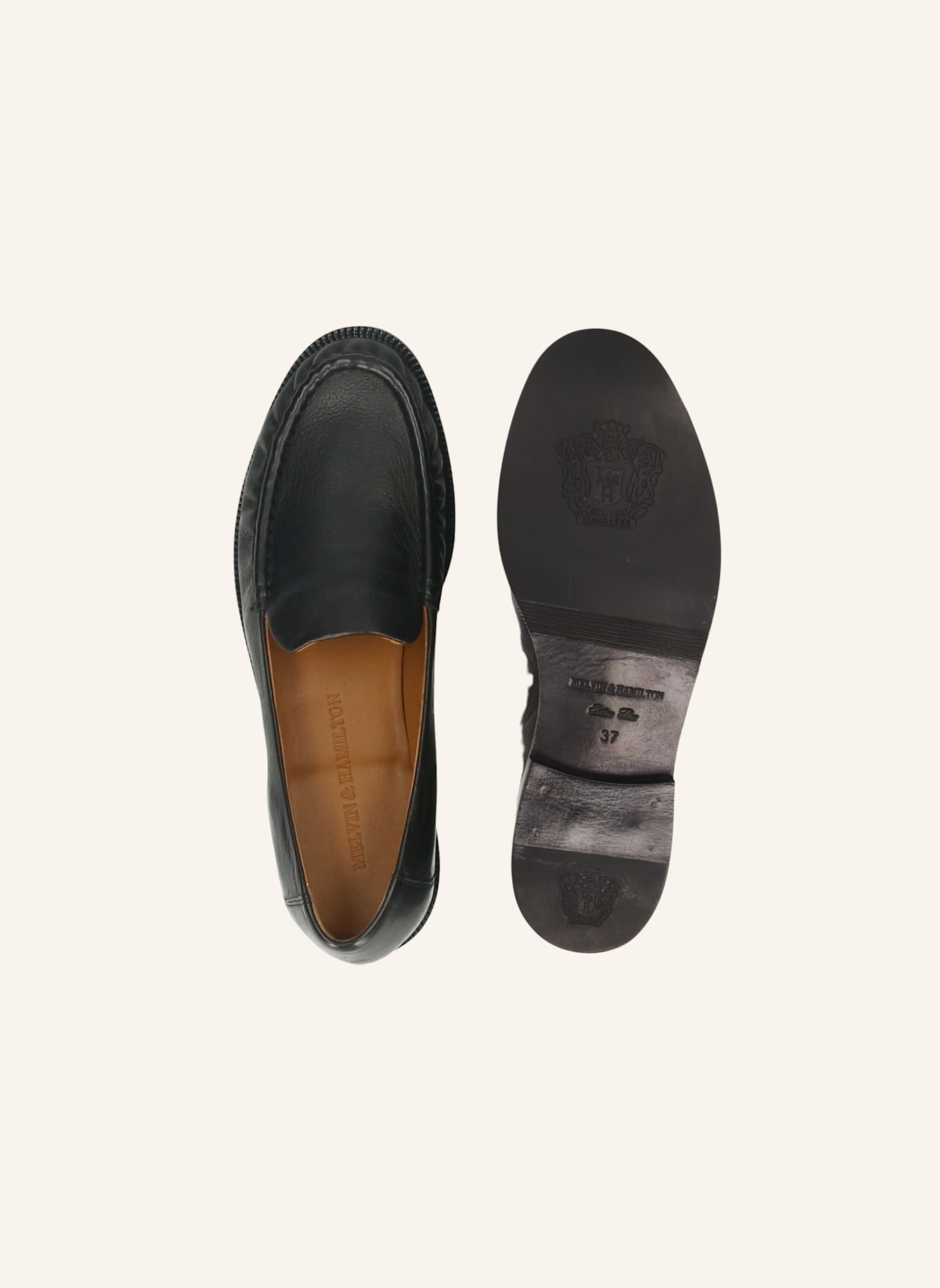 MELVIN & HAMILTON Loafers KAMILLA 6: SCHWARZ