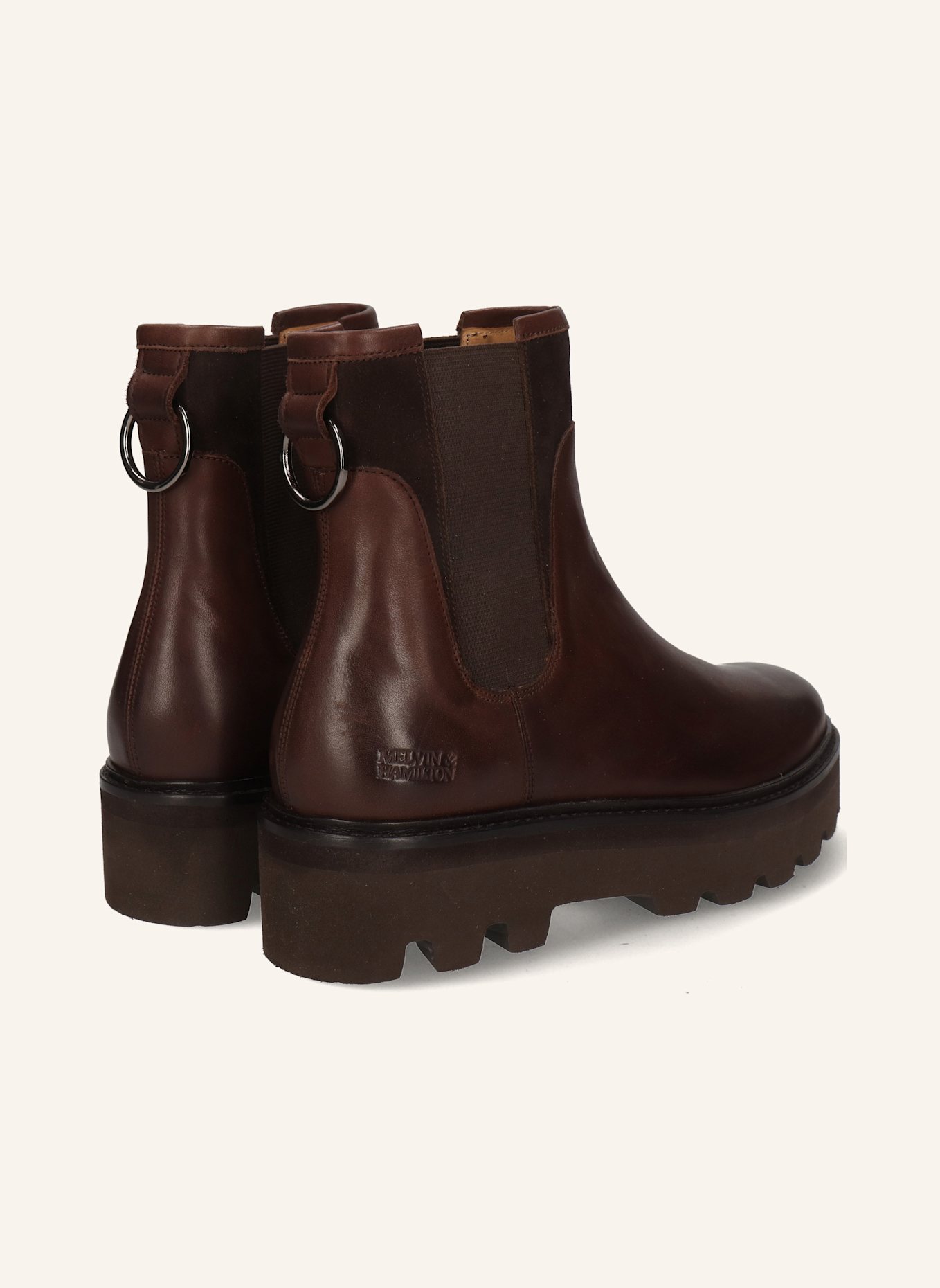 MELVIN & HAMILTON Chelsea-Boots SALLY 187: BRAUN