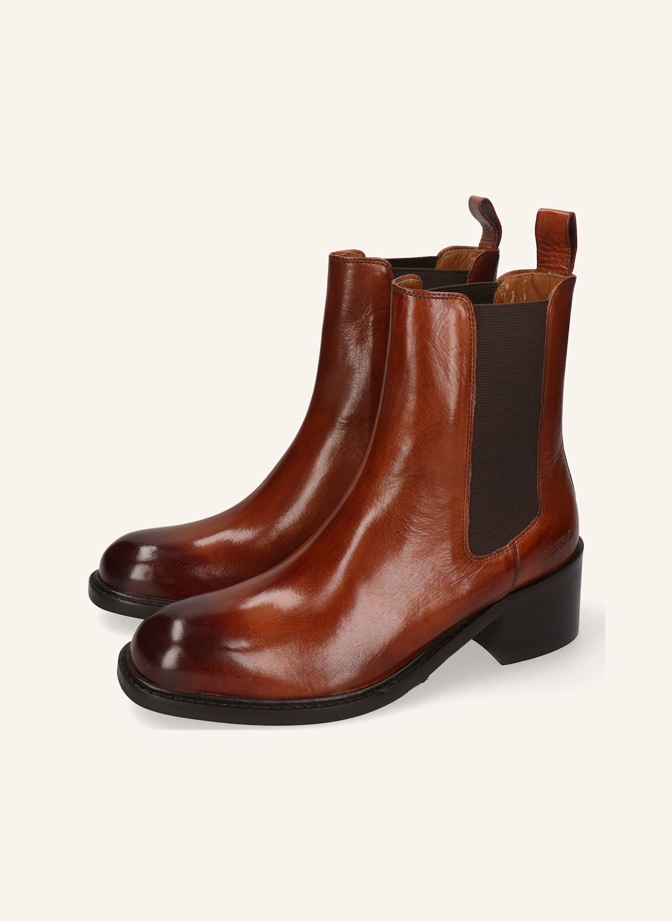 MELVIN & HAMILTON Chelsea-Boots SHAY 2: BRAUN