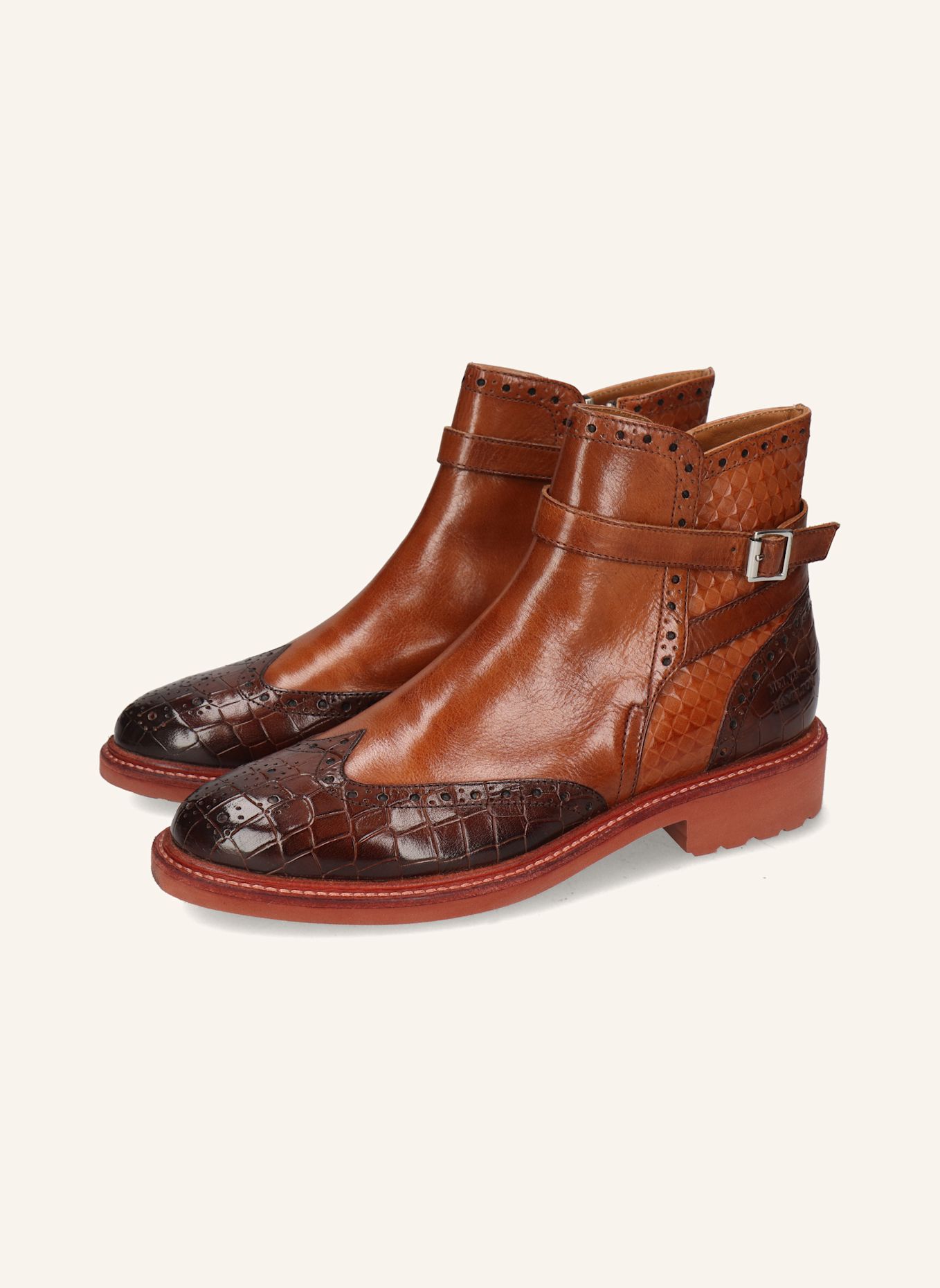 MELVIN & HAMILTON Ankle-Boots SELINA 25: BRAUN