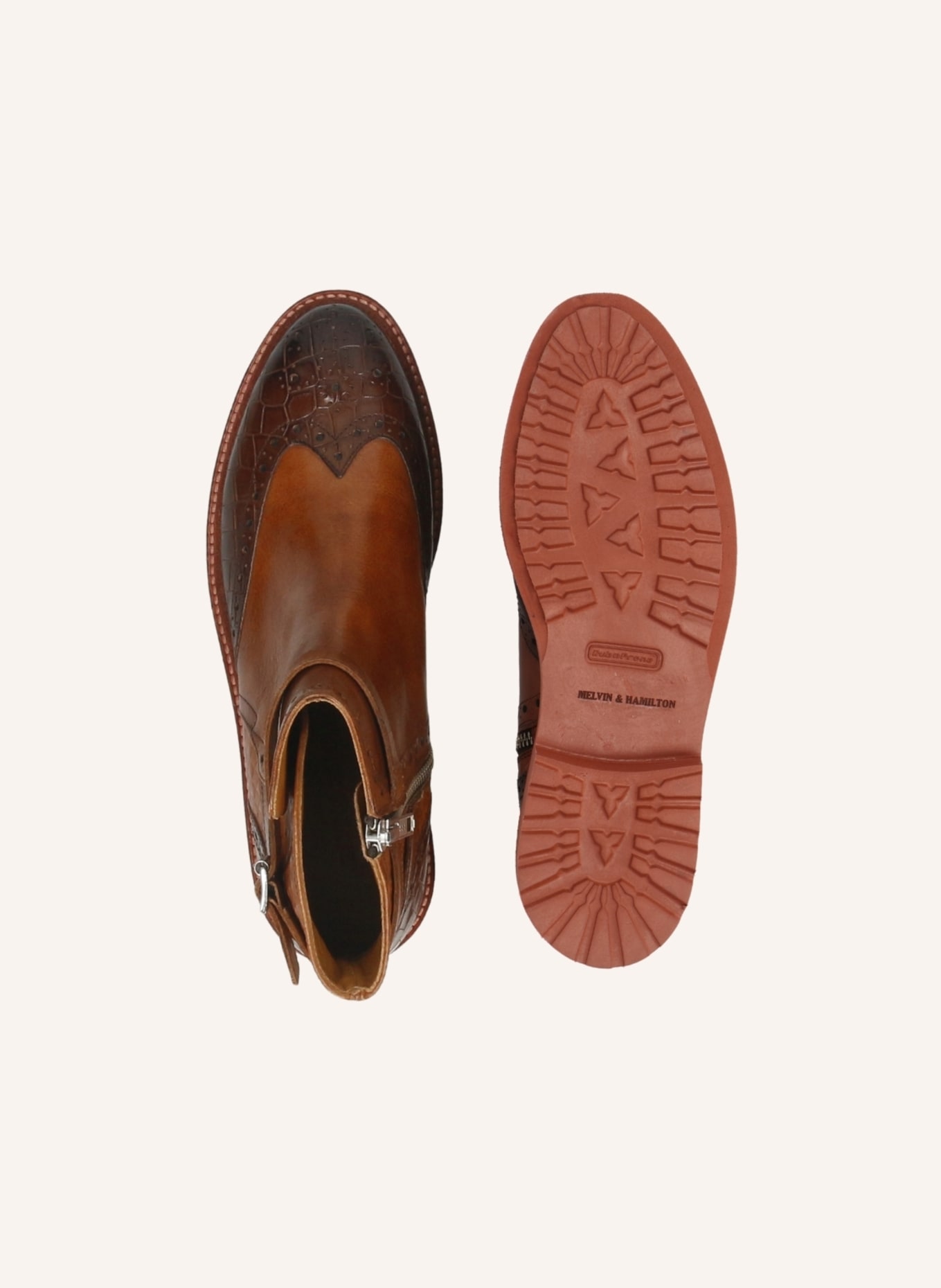 MELVIN & HAMILTON Ankle-Boots SELINA 25: BRAUN