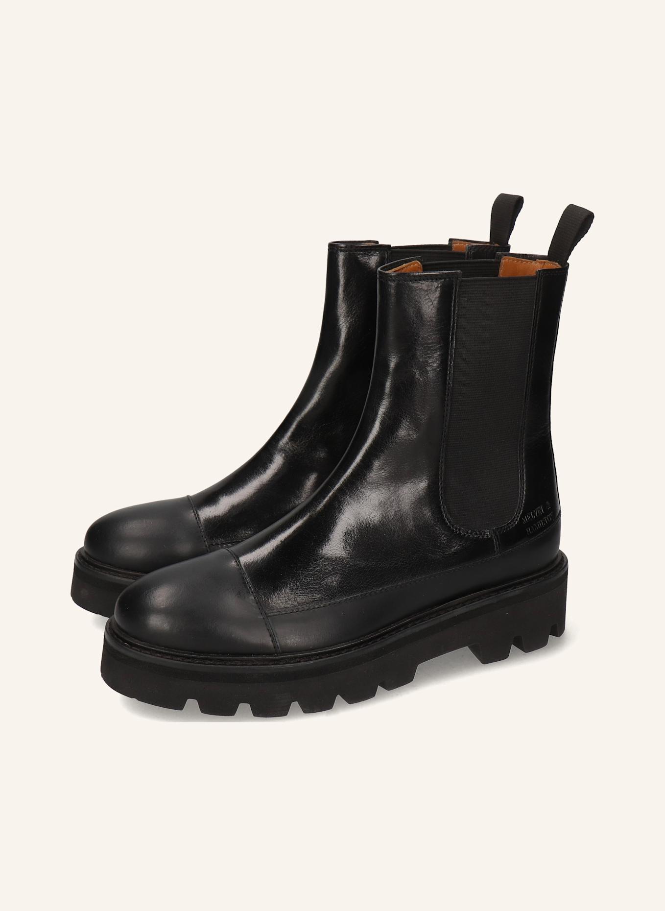 MELVIN & HAMILTON Chelsea-Boots SYBILL 8: SCHWARZ