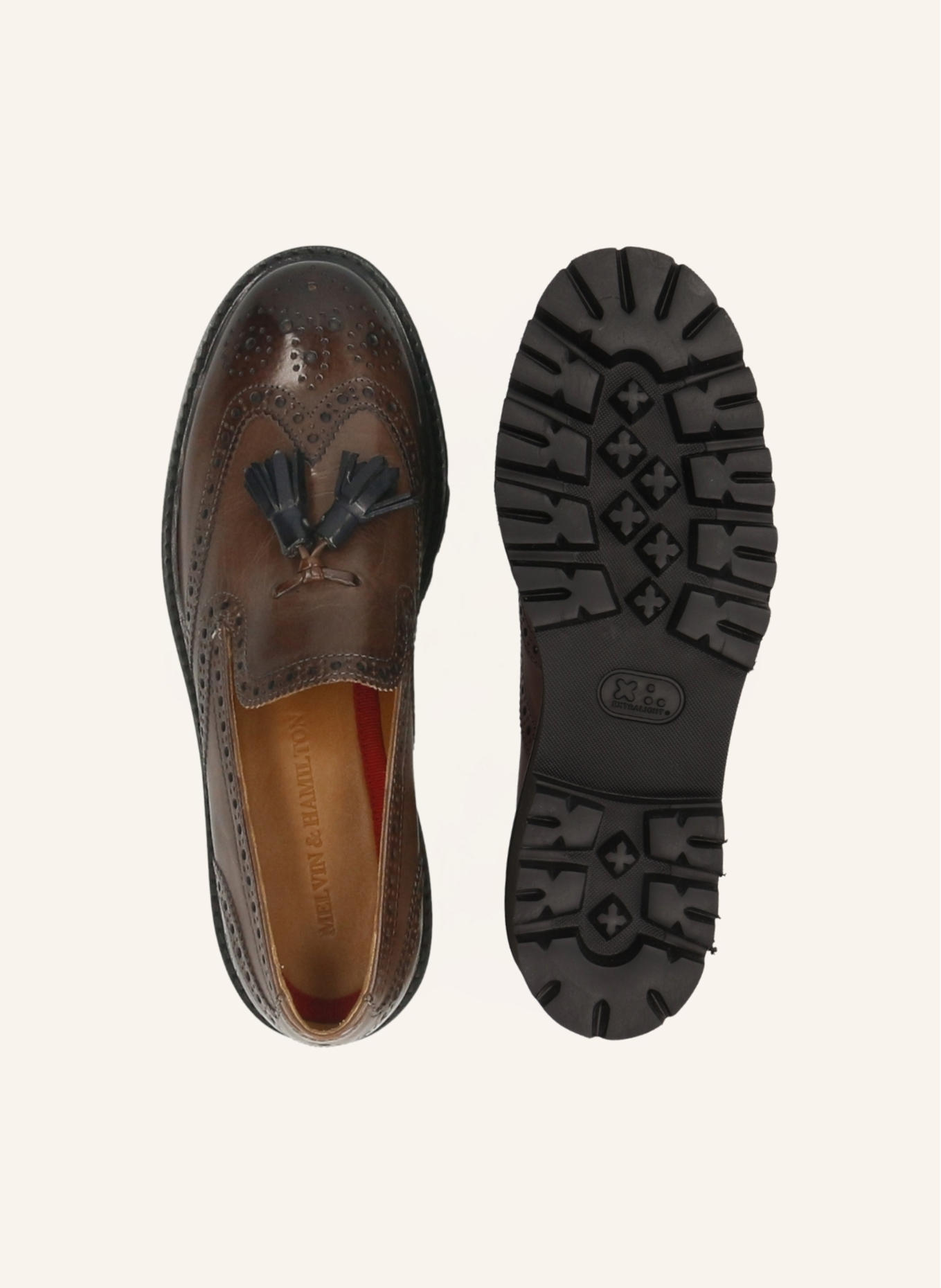 MELVIN & HAMILTON Loafers REGINE 24: BRAUN