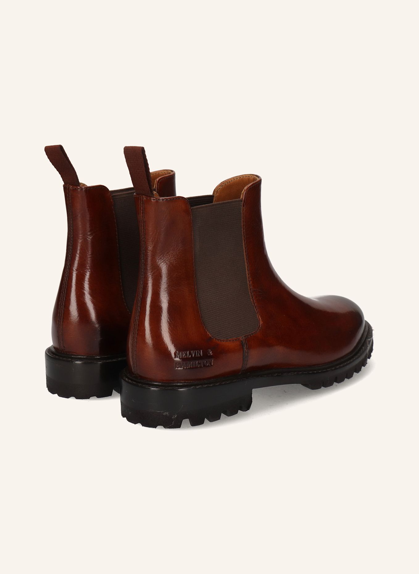MELVIN & HAMILTON Chelsea-Boots REGINE 8: BRAUN