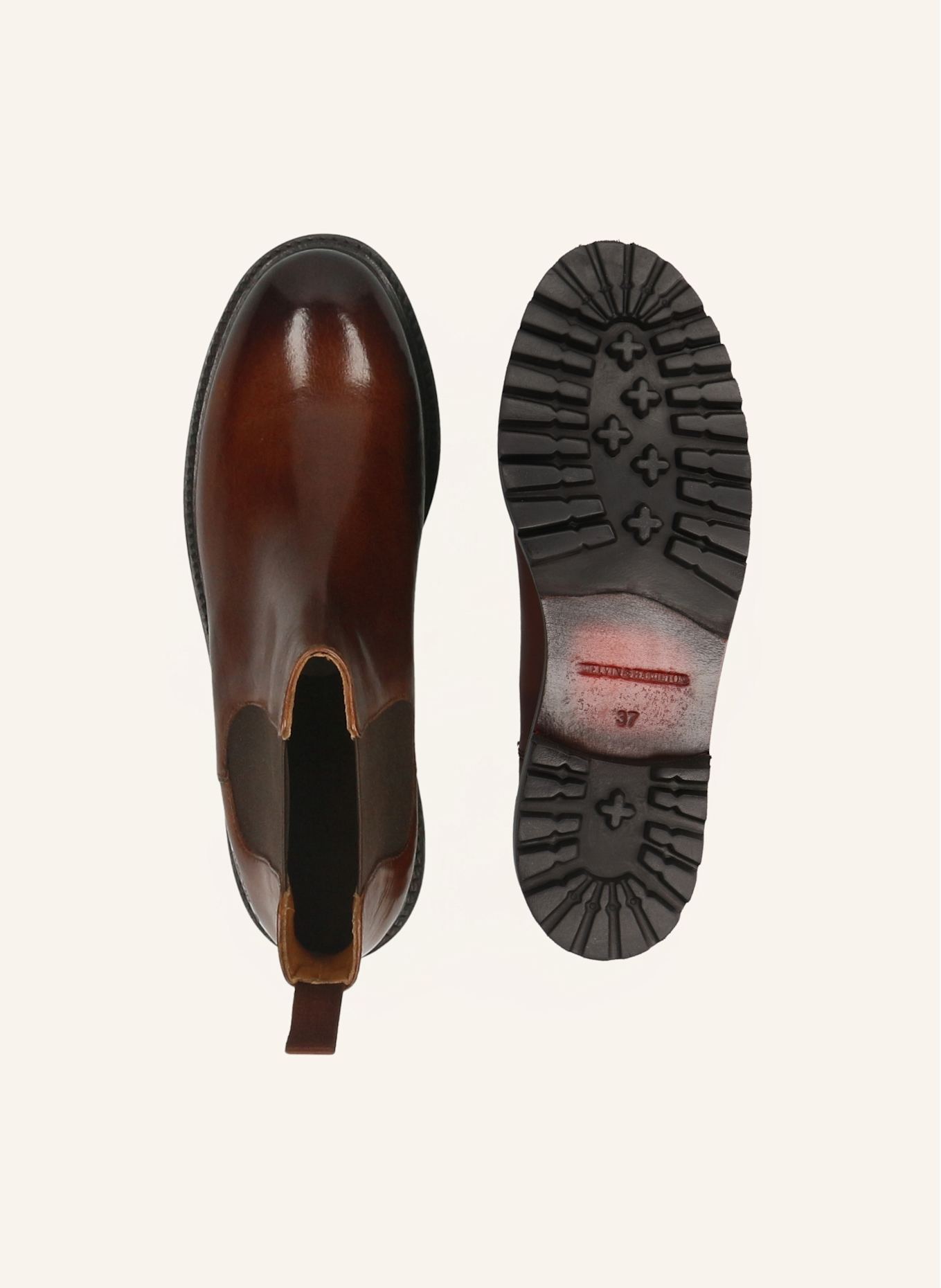 MELVIN & HAMILTON Chelsea-Boots REGINE 8: BRAUN