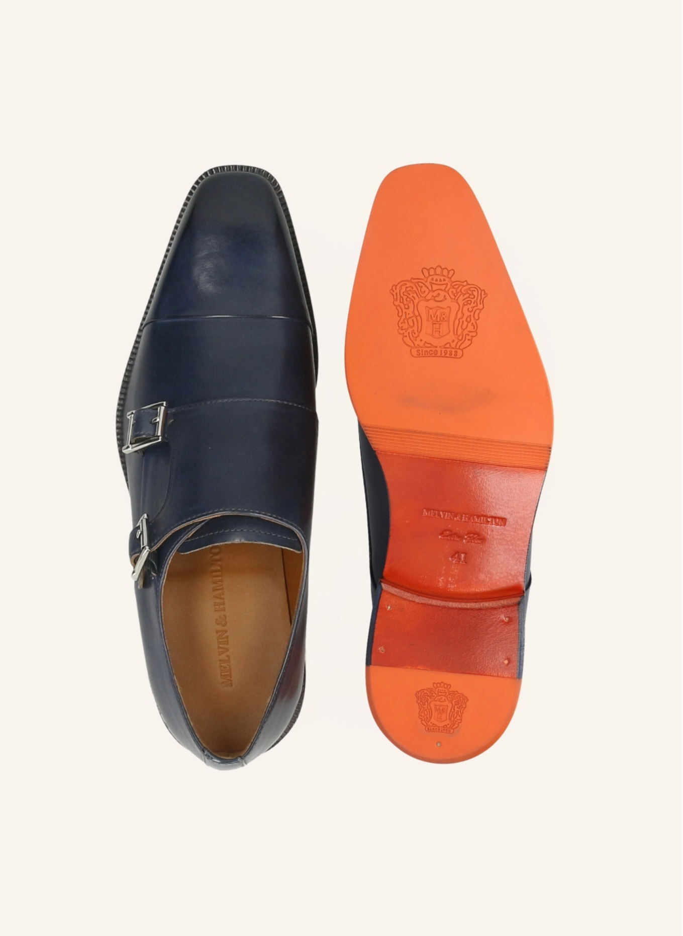 MELVIN & HAMILTON Monks STEFANO 2: BLAU