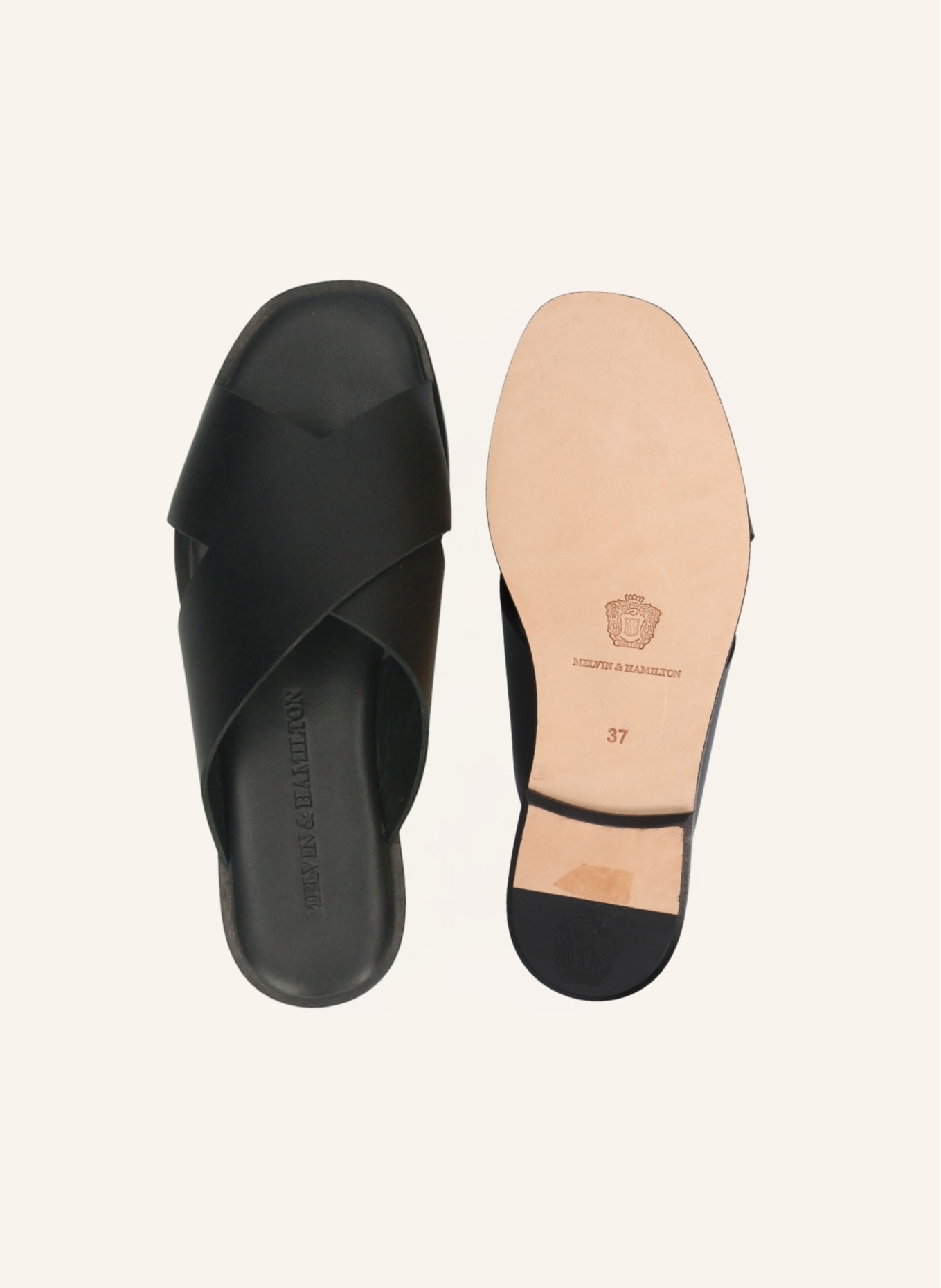 MELVIN & HAMILTON Sandalen ELODIE 82: SCHWARZ