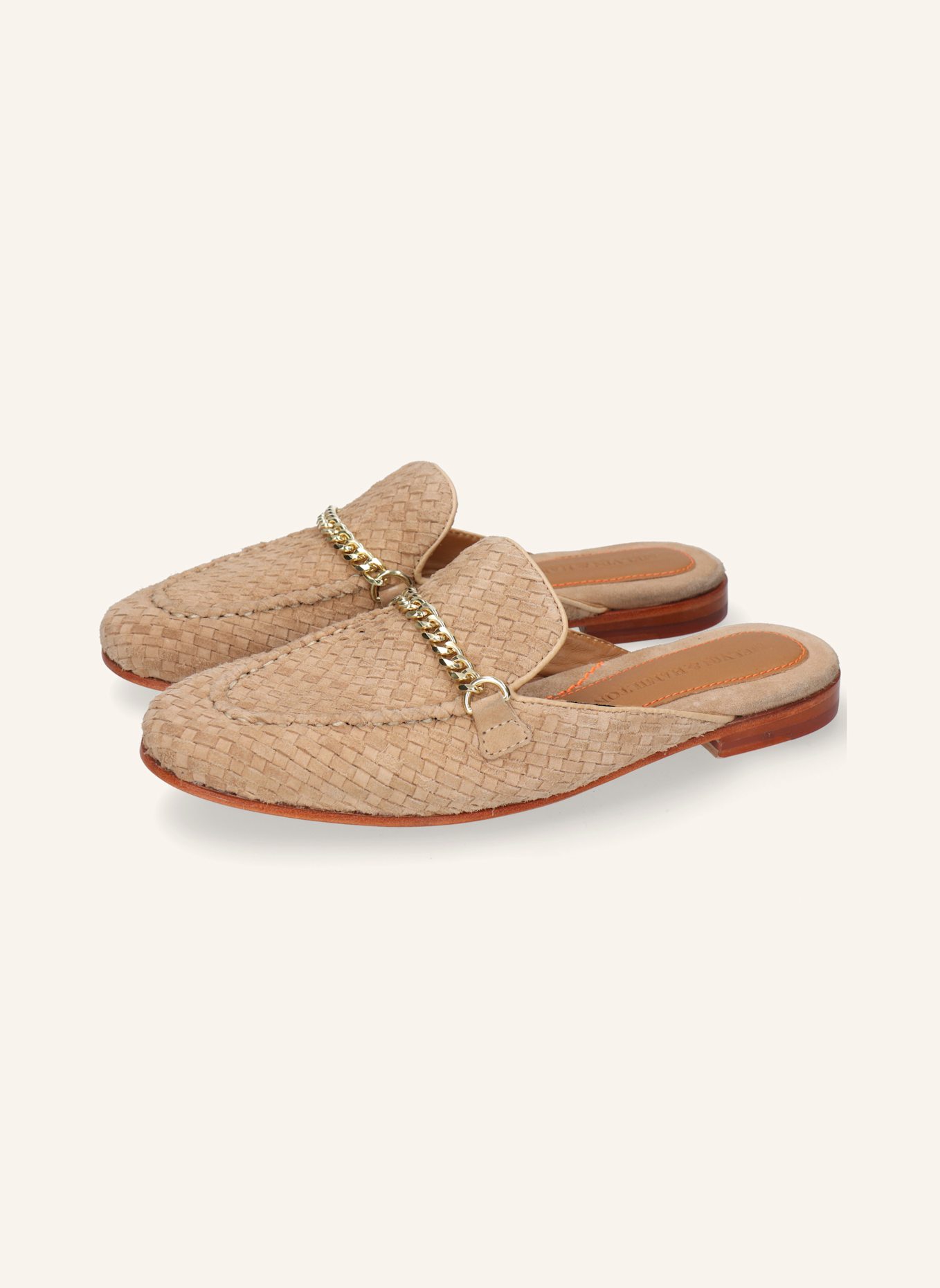 MELVIN & HAMILTON Pantoletten SCARLETT 77: HELLBRAUN