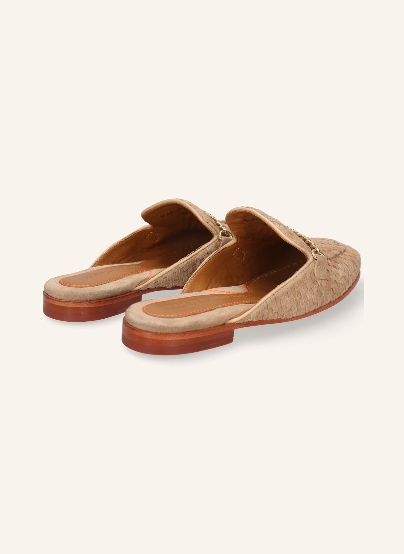 MELVIN & HAMILTON Pantoletten SCARLETT 77: HELLBRAUN