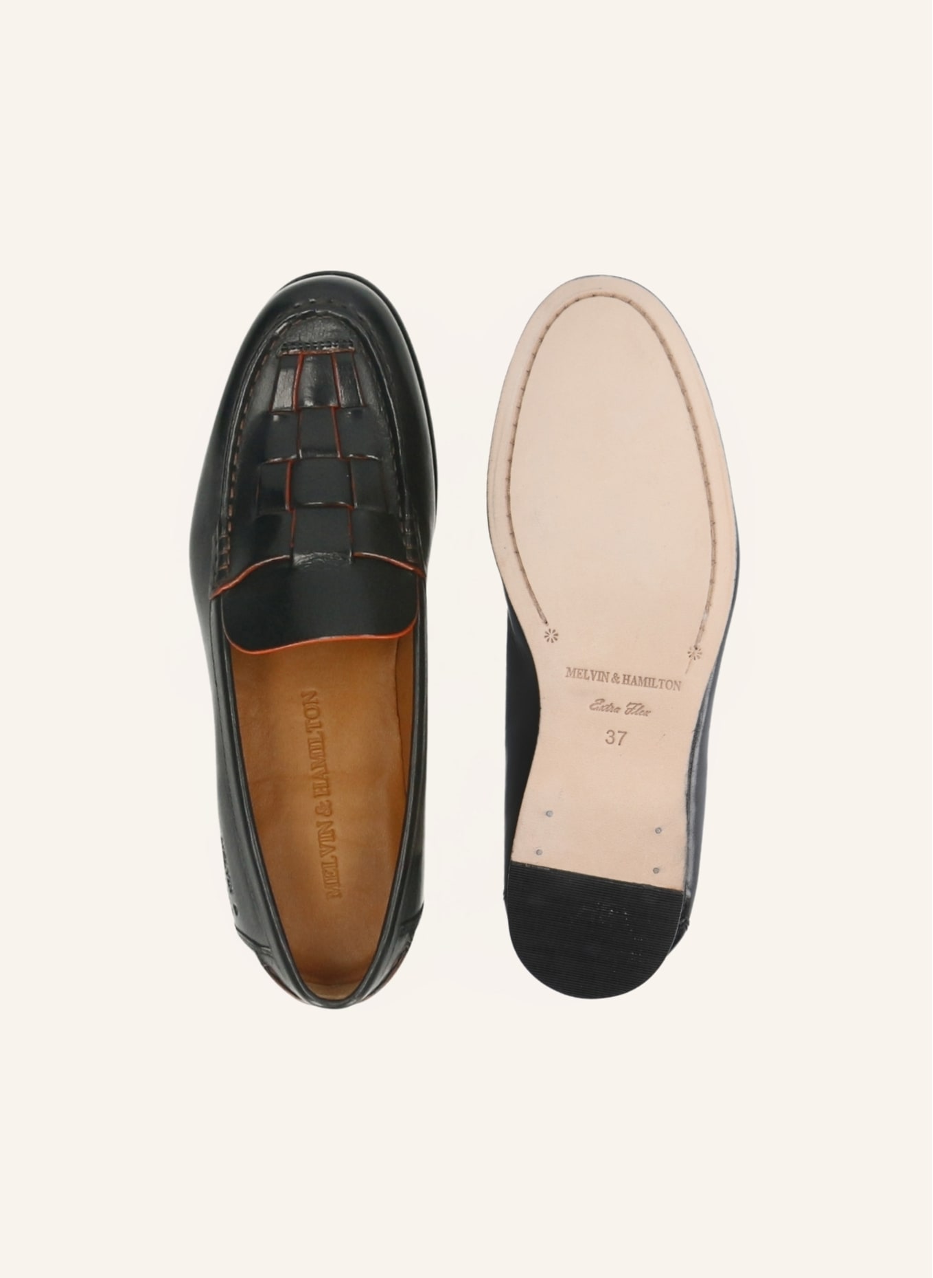 MELVIN & HAMILTON Loafers JULIETTA 4: SCHWARZ