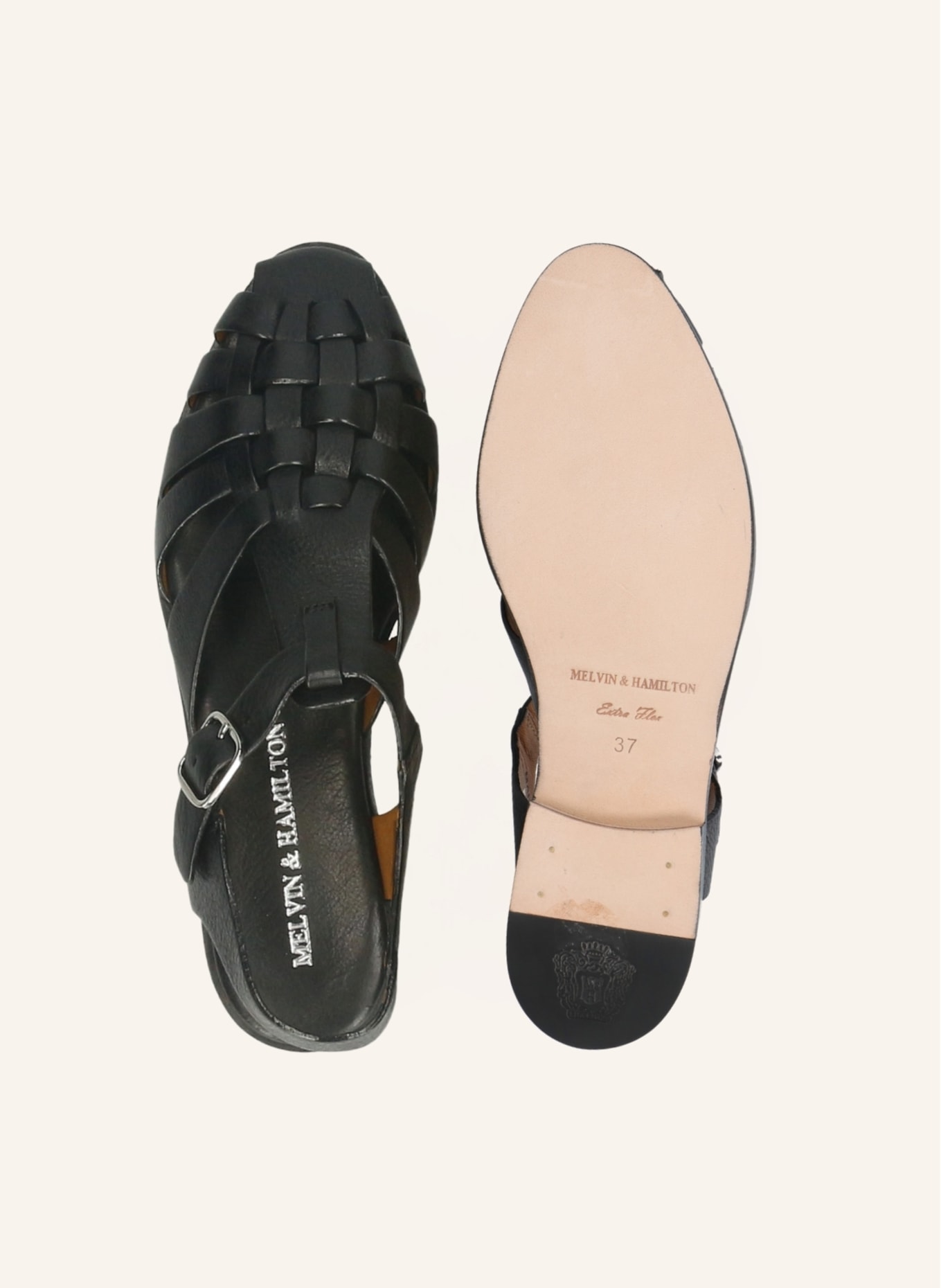 MELVIN & HAMILTON Sandalen MARGARET 2: SCHWARZ