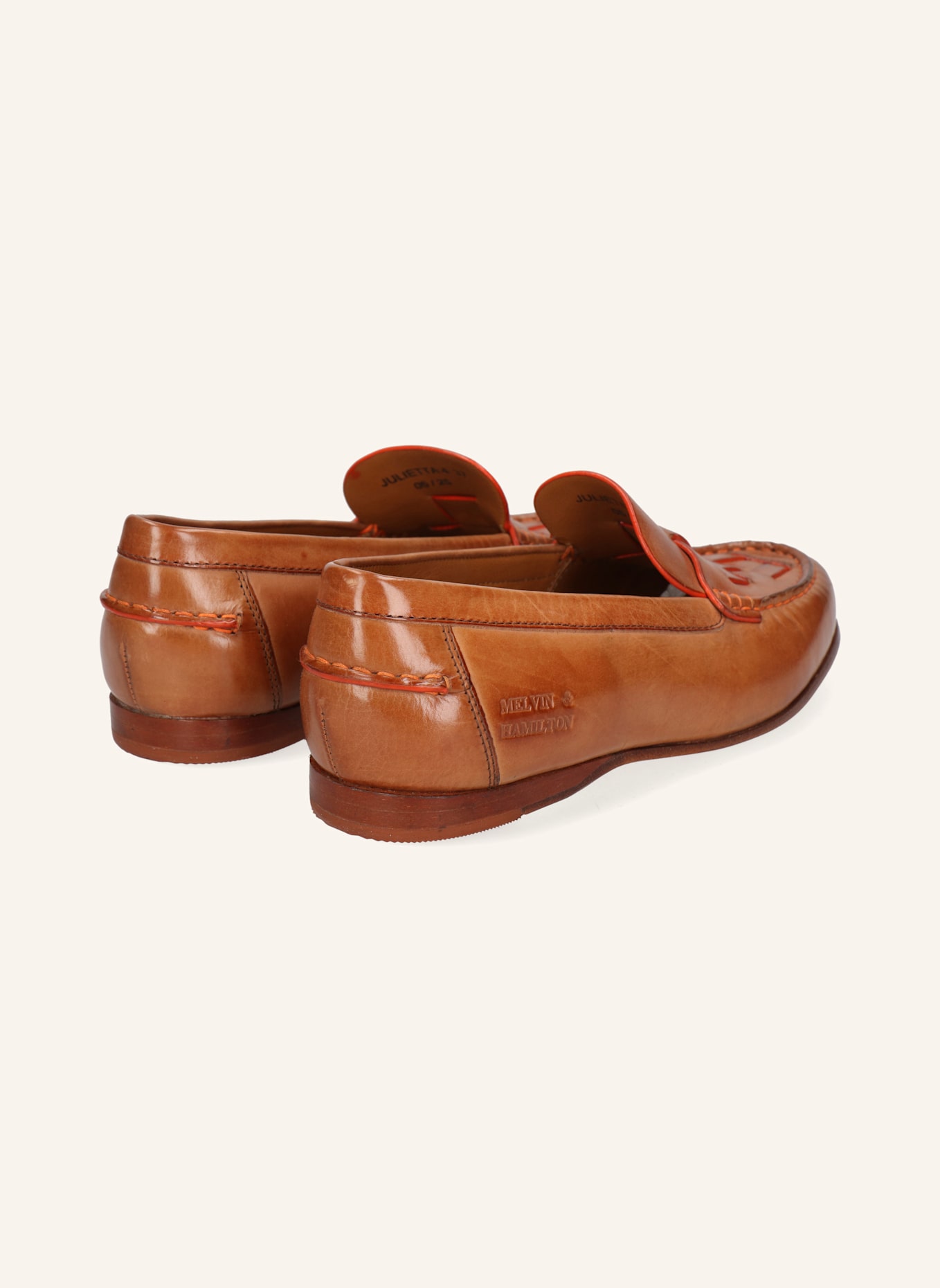 MELVIN & HAMILTON Pantoletten JULIETTA 5: HELLBRAUN