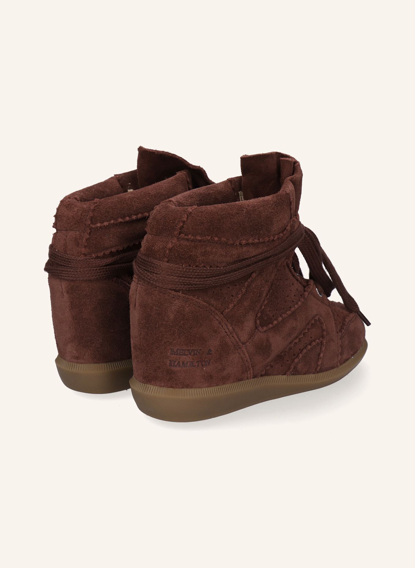 MELVIN & HAMILTON High-Top-Sneaker LOU 1: BRAUN