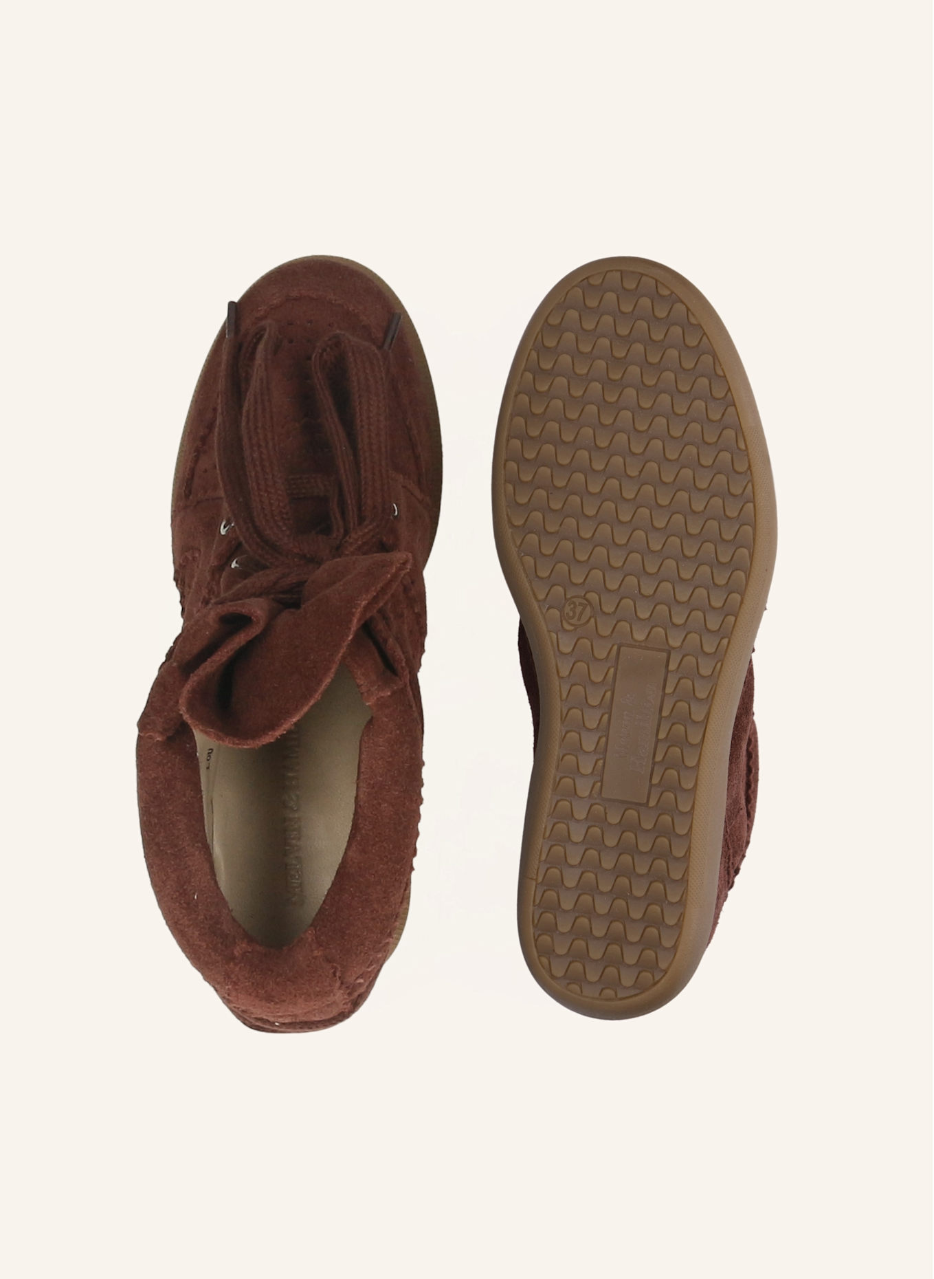 MELVIN & HAMILTON High-Top-Sneaker LOU 1: BRAUN