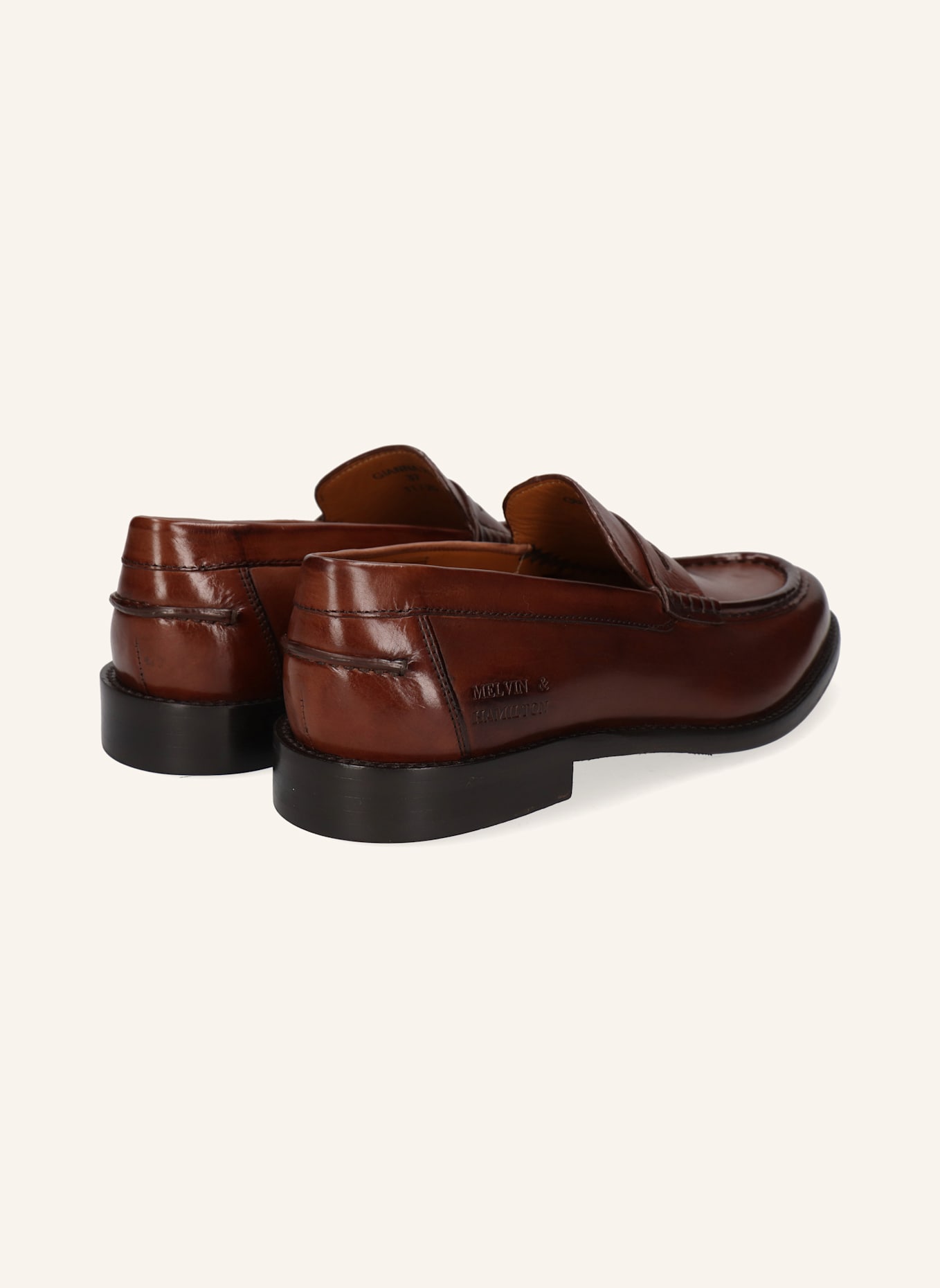 MELVIN & HAMILTON Loafers GIANNA 23: BRAUN