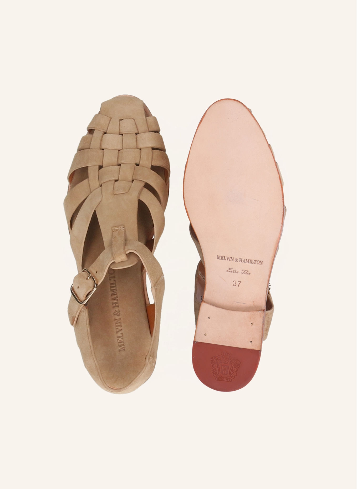 MELVIN & HAMILTON Sandalen MARGARET 2: BEIGE