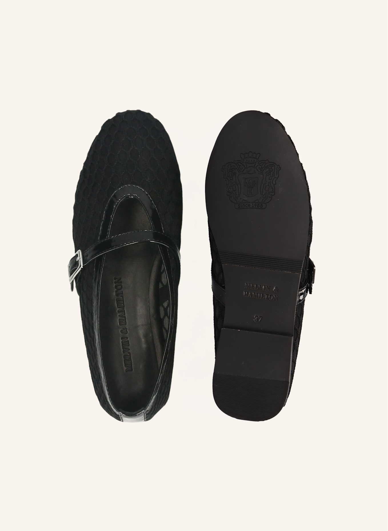 MELVIN & HAMILTON Ballerina EMILY 2: SCHWARZ