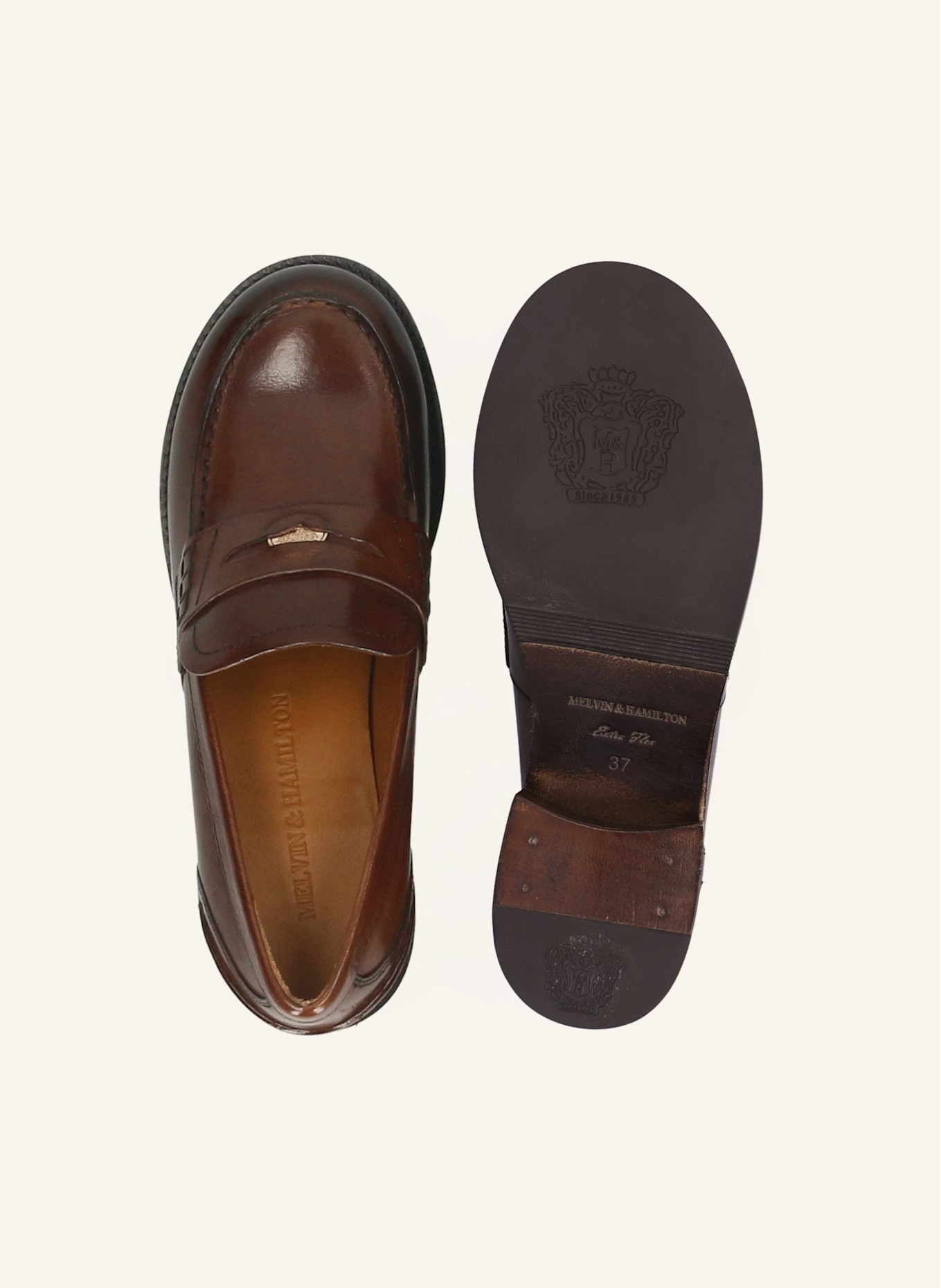 MELVIN & HAMILTON Loafers IMKE 1: BRAUN