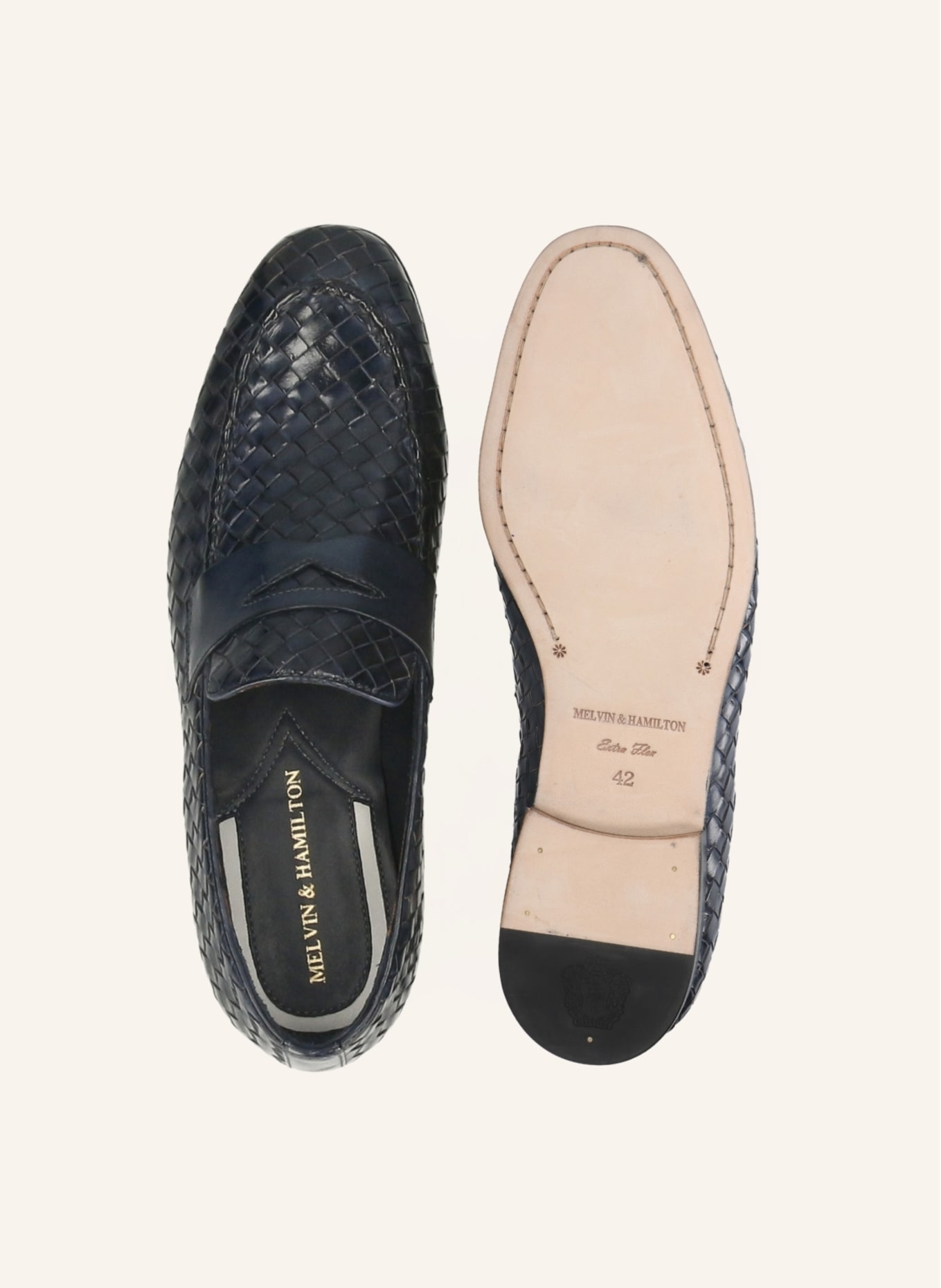 MELVIN & HAMILTON Loafers THOMAS 6: BLAU