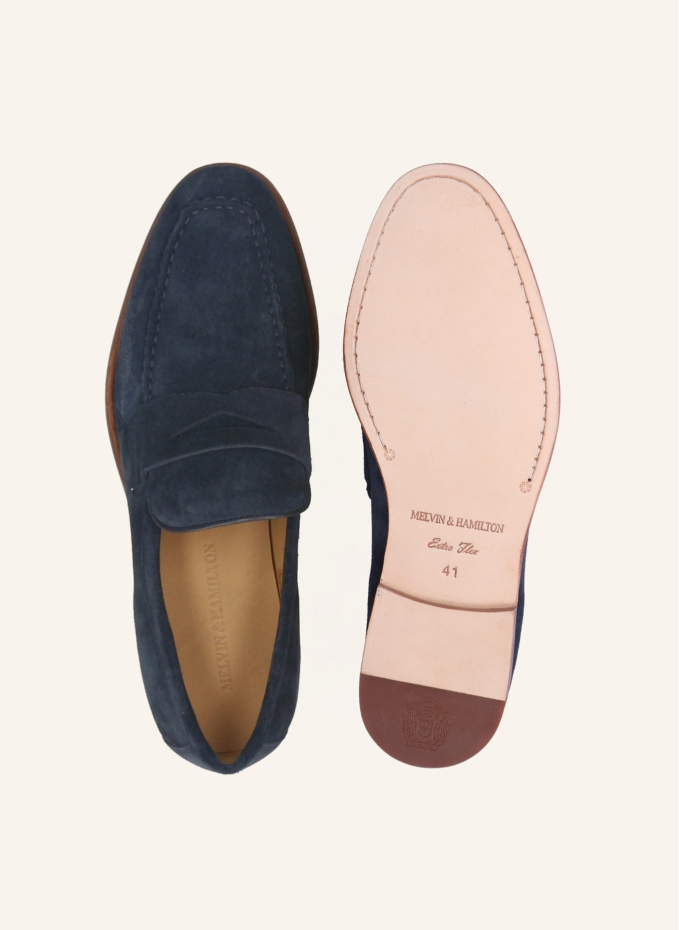MELVIN & HAMILTON Loafers CORENTIN 3: BLAU