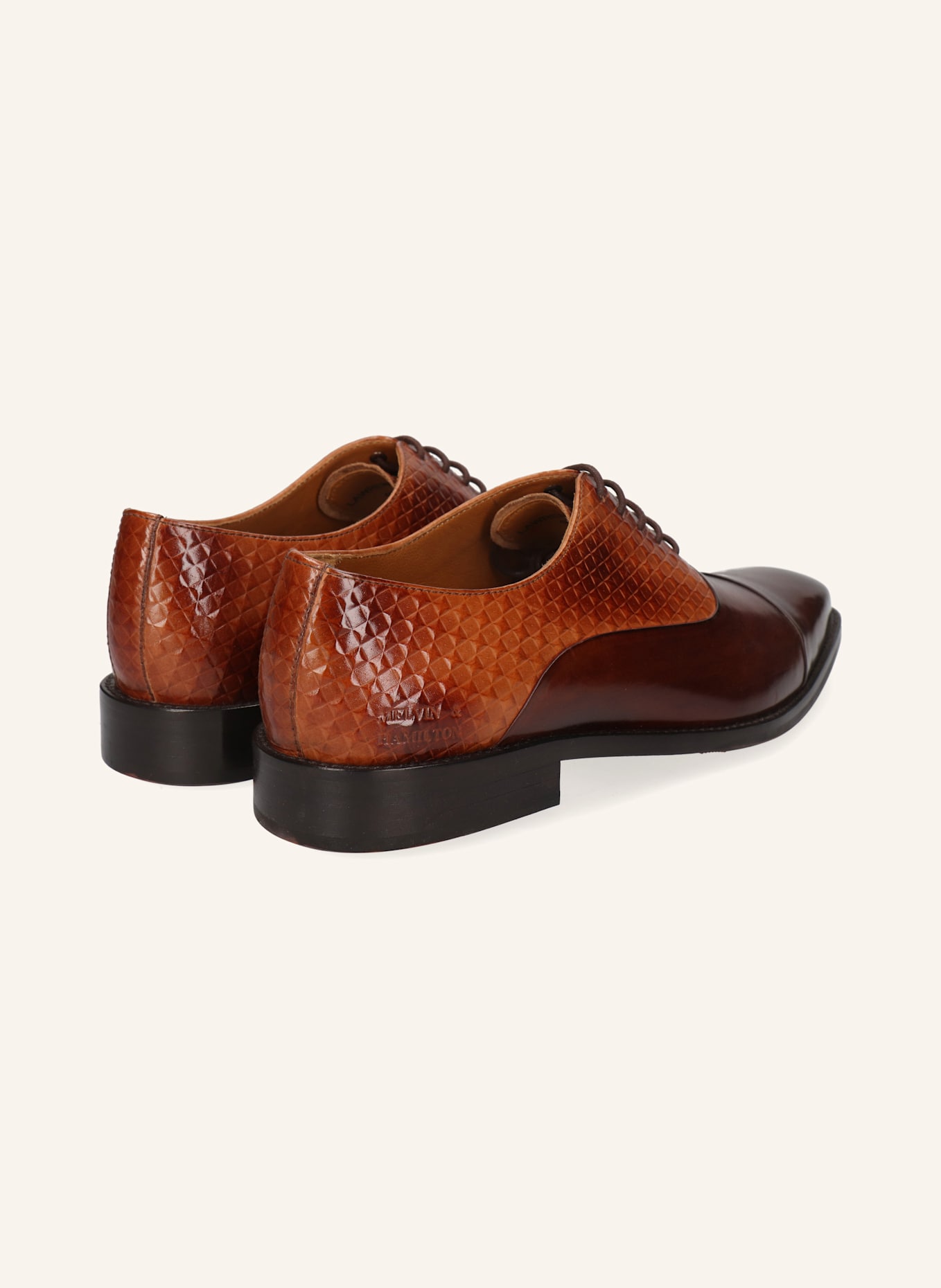 MELVIN & HAMILTON Oxford-Schuh LAWRENCE 3: BRAUN