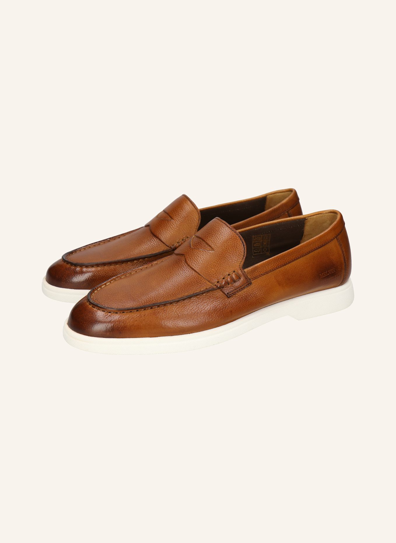 MELVIN & HAMILTON Loafers DEAN 3: BRAUN