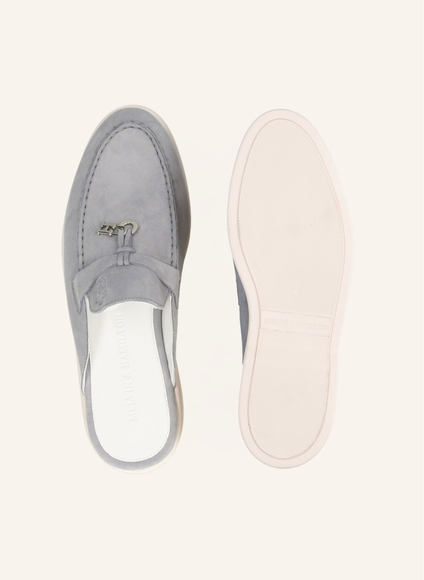 MELVIN & HAMILTON Pantoletten ADLEY 15: GRAU