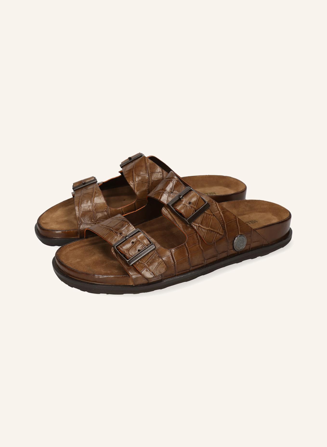 MELVIN & HAMILTON Pantoletten MAXEL 1: BRAUN