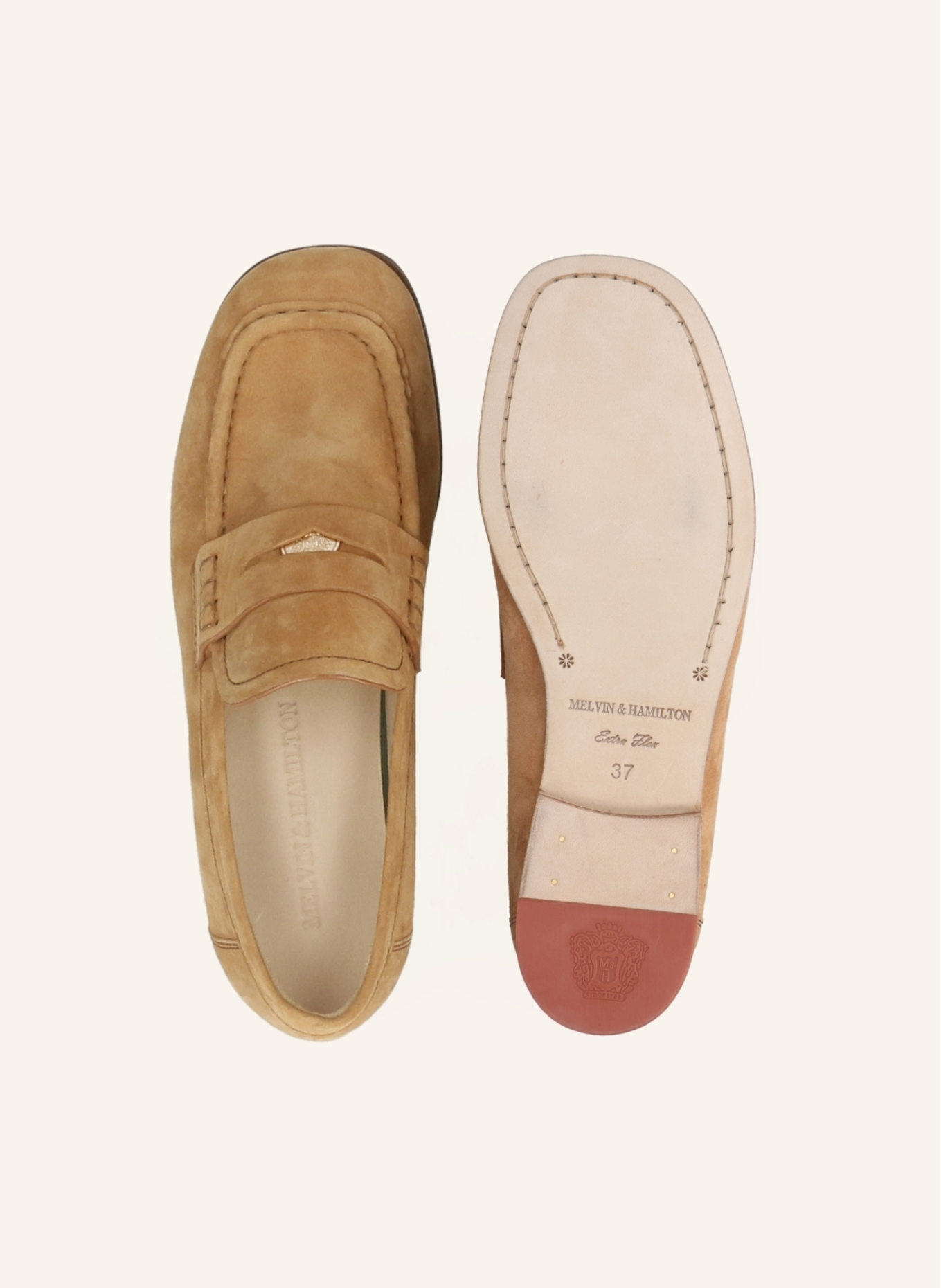 MELVIN & HAMILTON Loafers SOLANA 1: HELLBRAUN