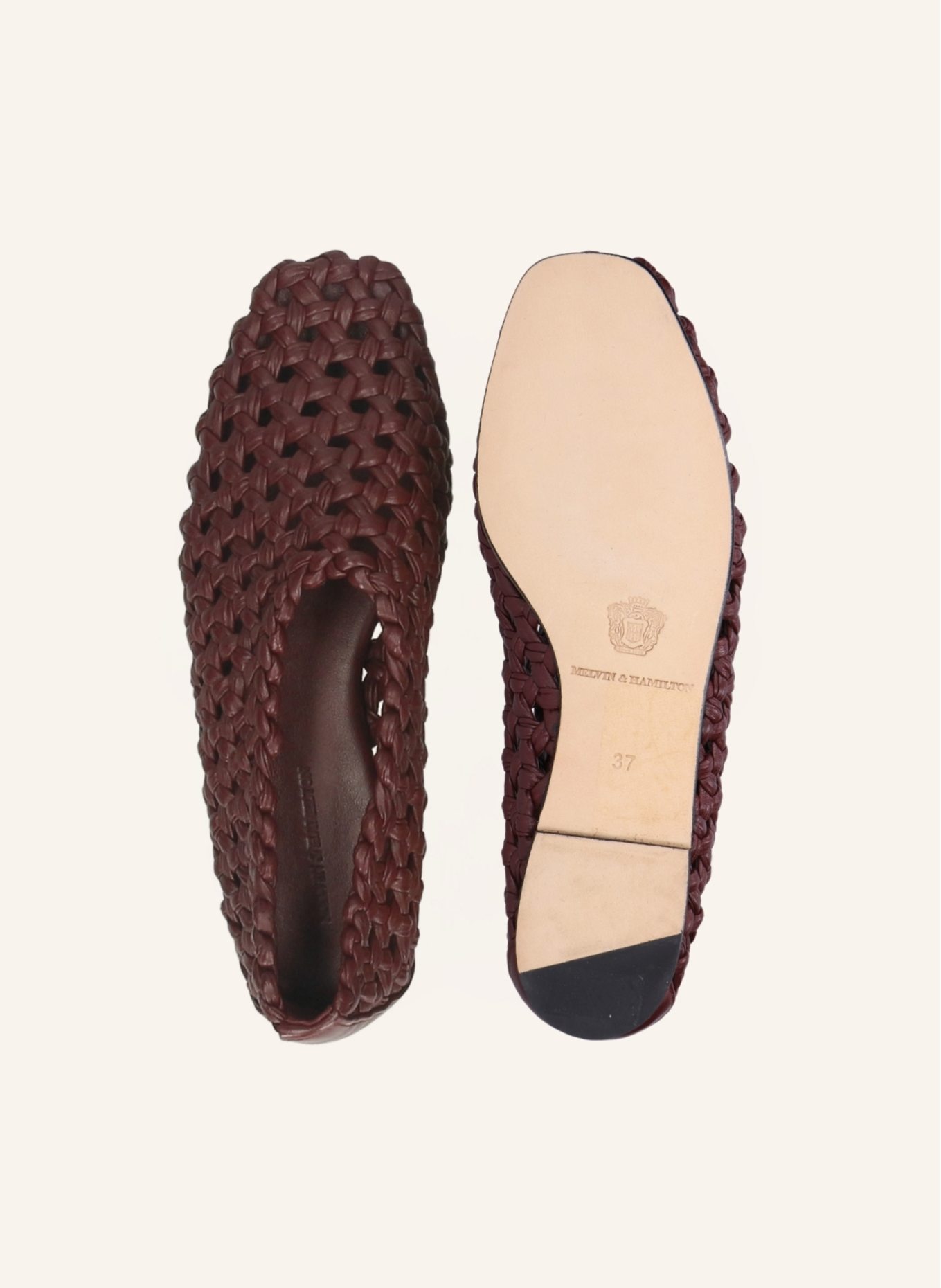 MELVIN & HAMILTON Ballerina BEXLEY 13: DUNKELROT