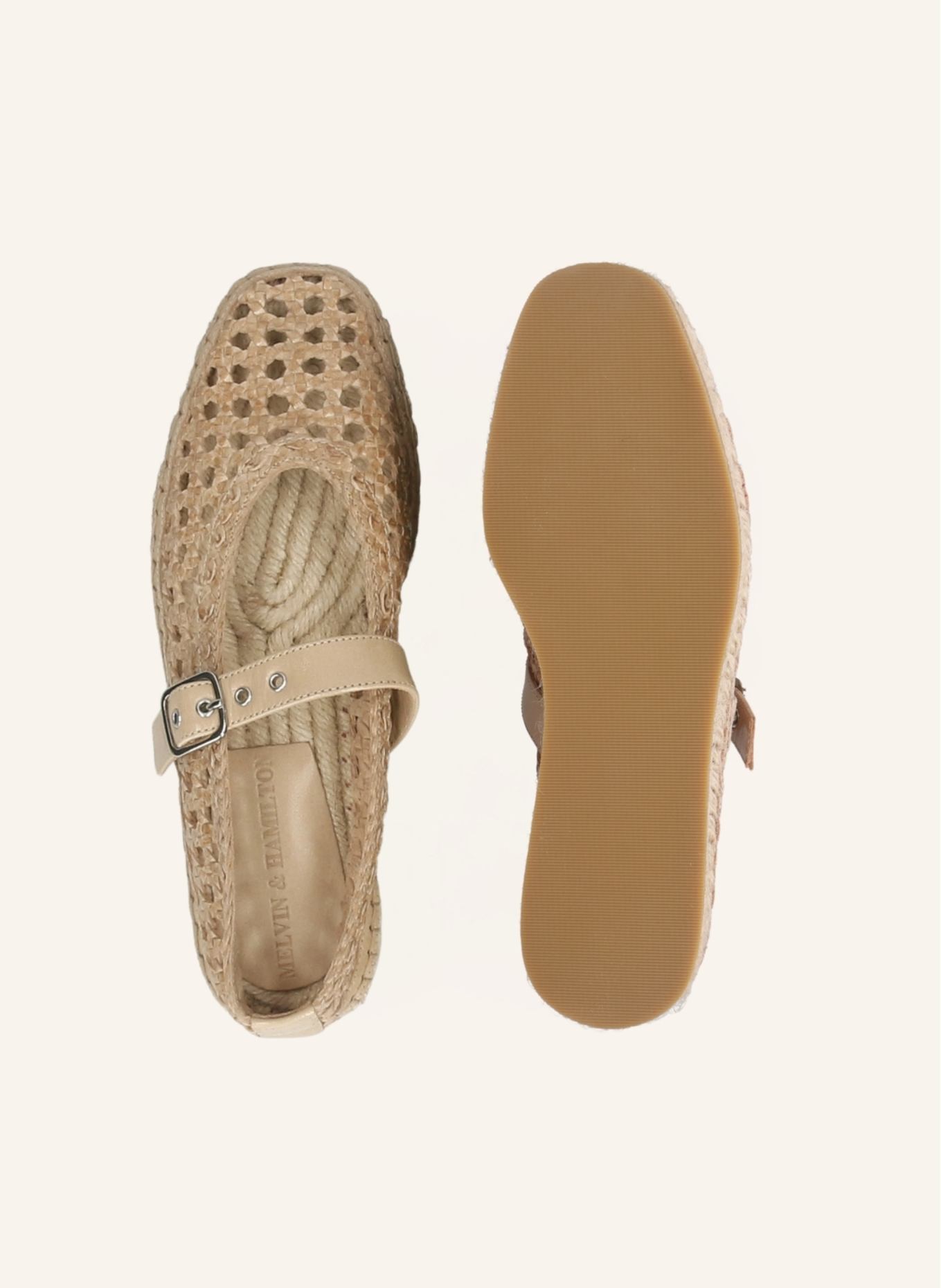 MELVIN & HAMILTON Ballerina ANYA 1: BEIGE