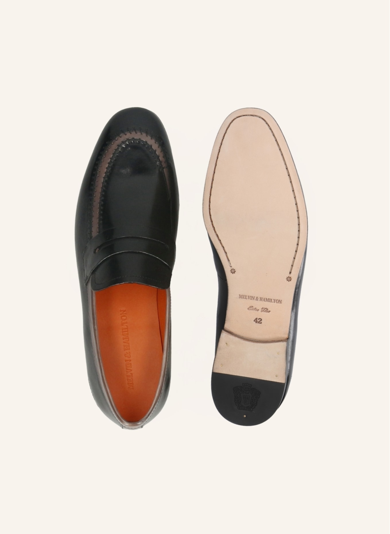 MELVIN & HAMILTON Loafers THOMAS 3: SCHWARZ