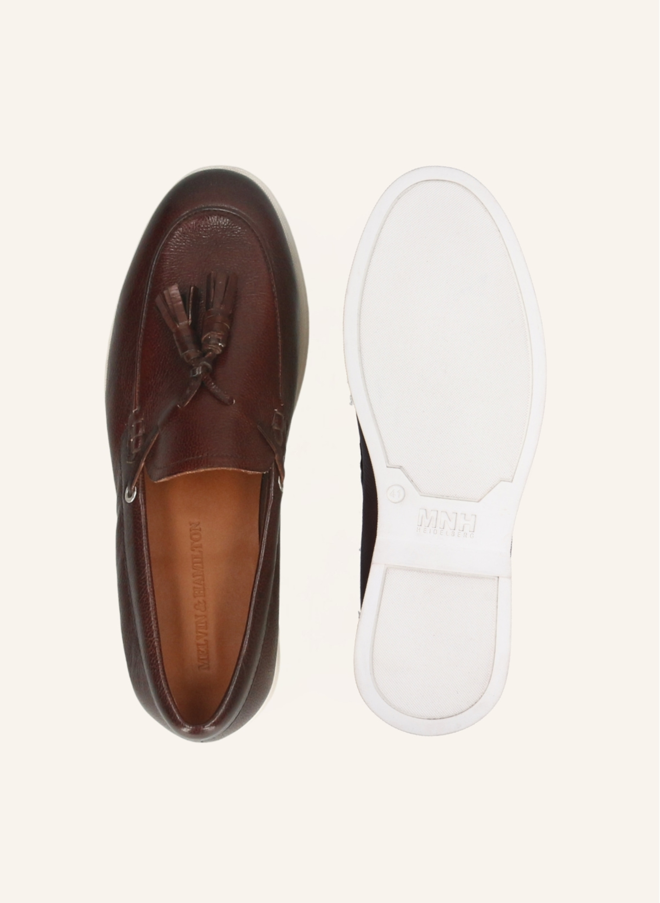 MELVIN & HAMILTON Loafers DEAN 1: BRAUN