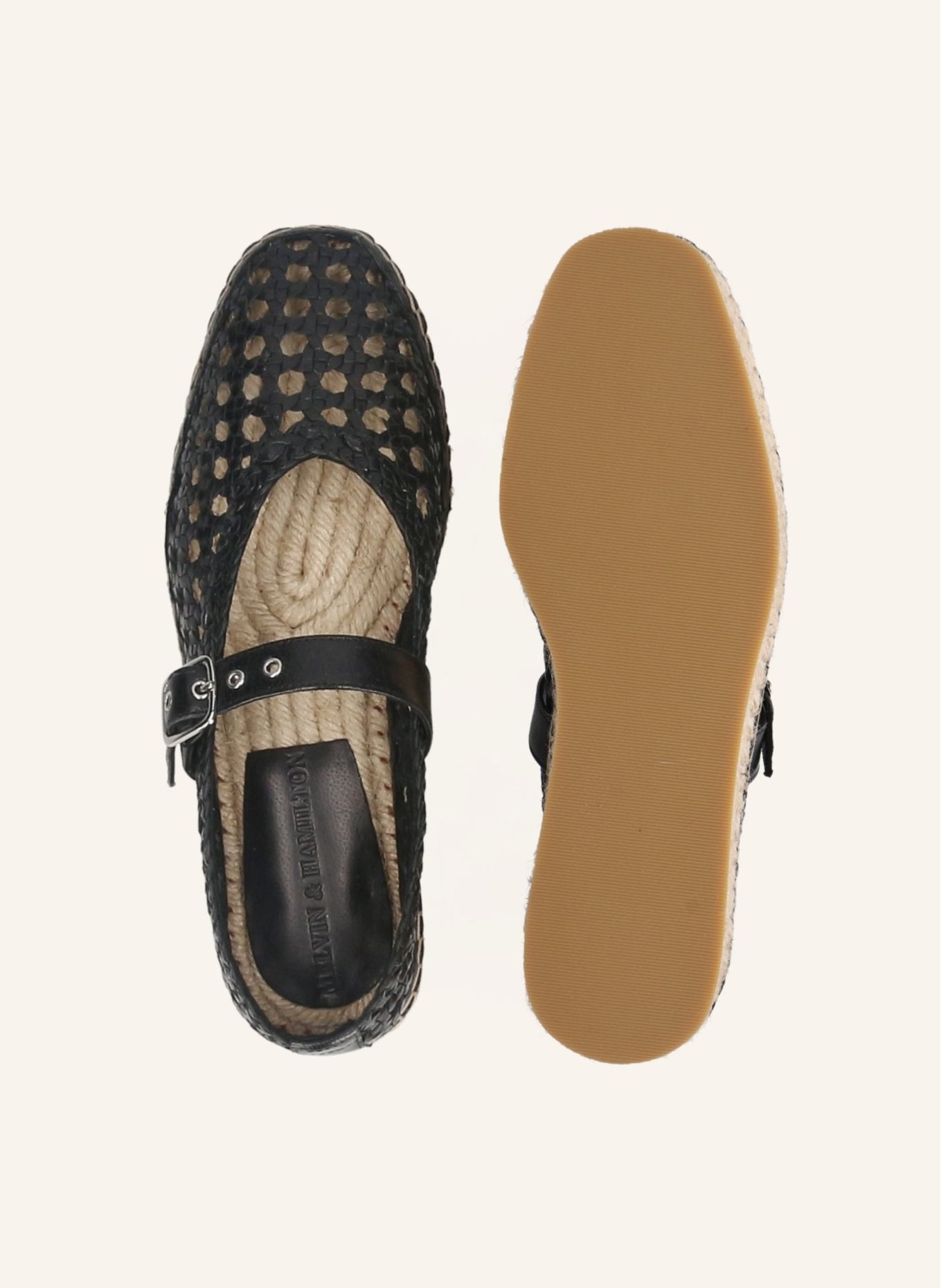 MELVIN & HAMILTON Ballerina ANYA 1: SCHWARZ