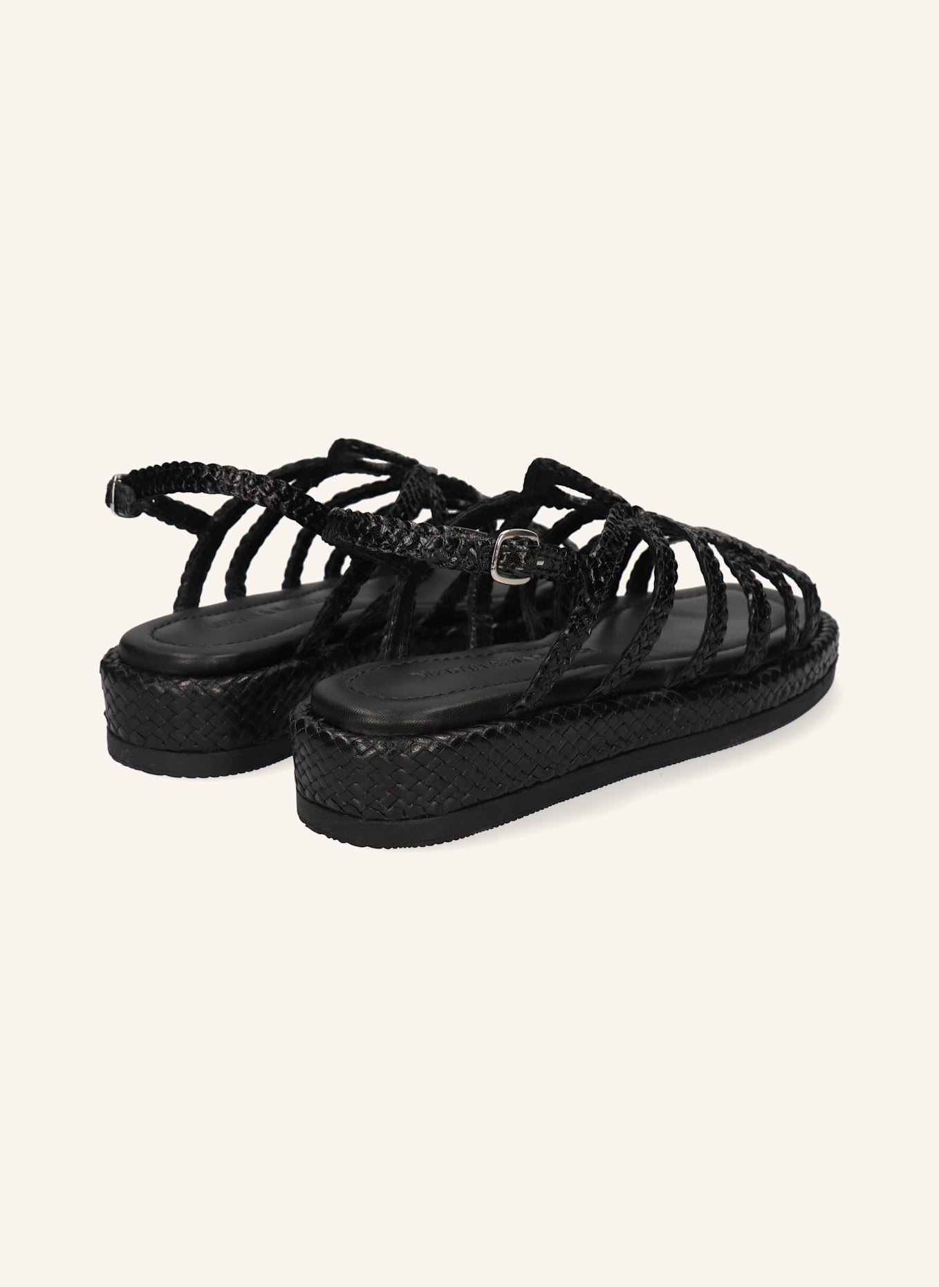 MELVIN & HAMILTON Platform-Sandalen VIM 4: SCHWARZ