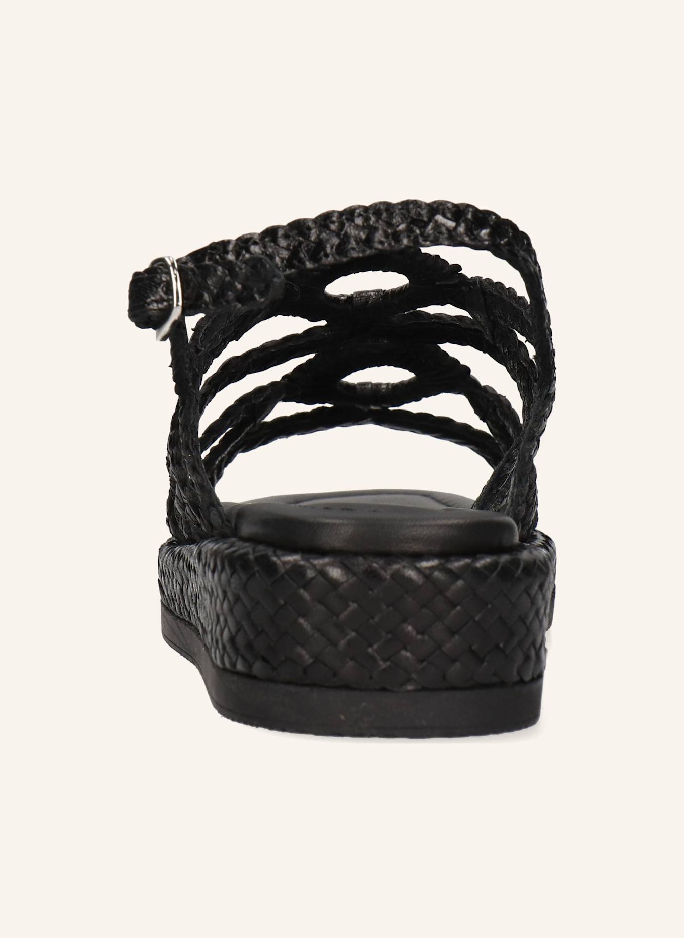 MELVIN & HAMILTON Platform-Sandalen VIM 4: SCHWARZ