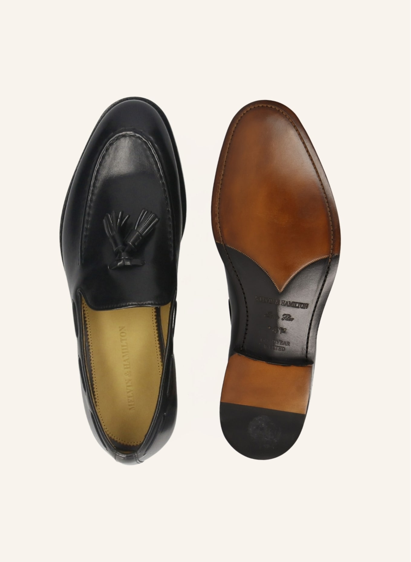 MELVIN & HAMILTON Loafers BENET 6: SCHWARZ