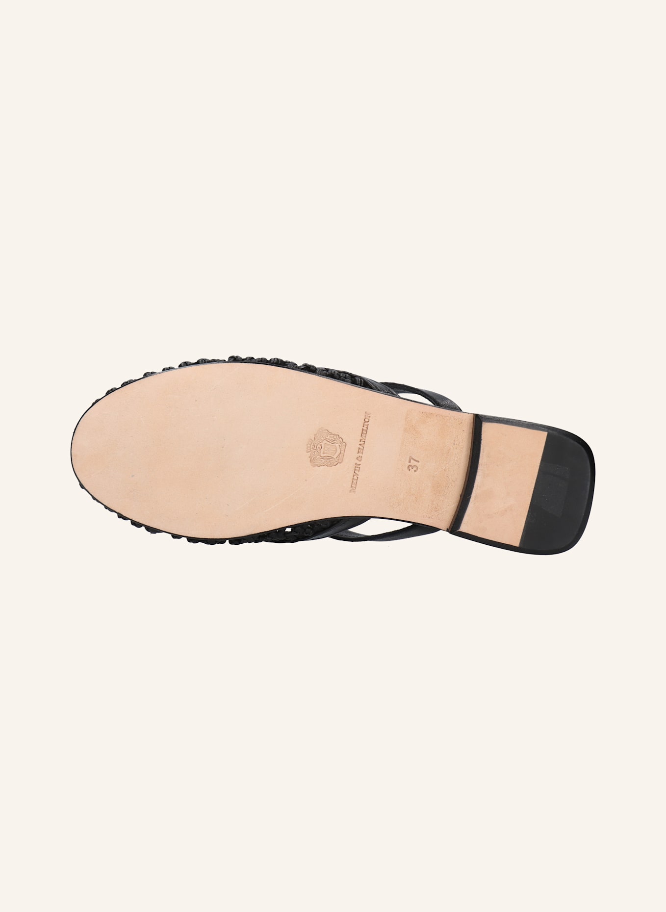 MELVIN & HAMILTON Slippers ALIVIA 5: ZWART