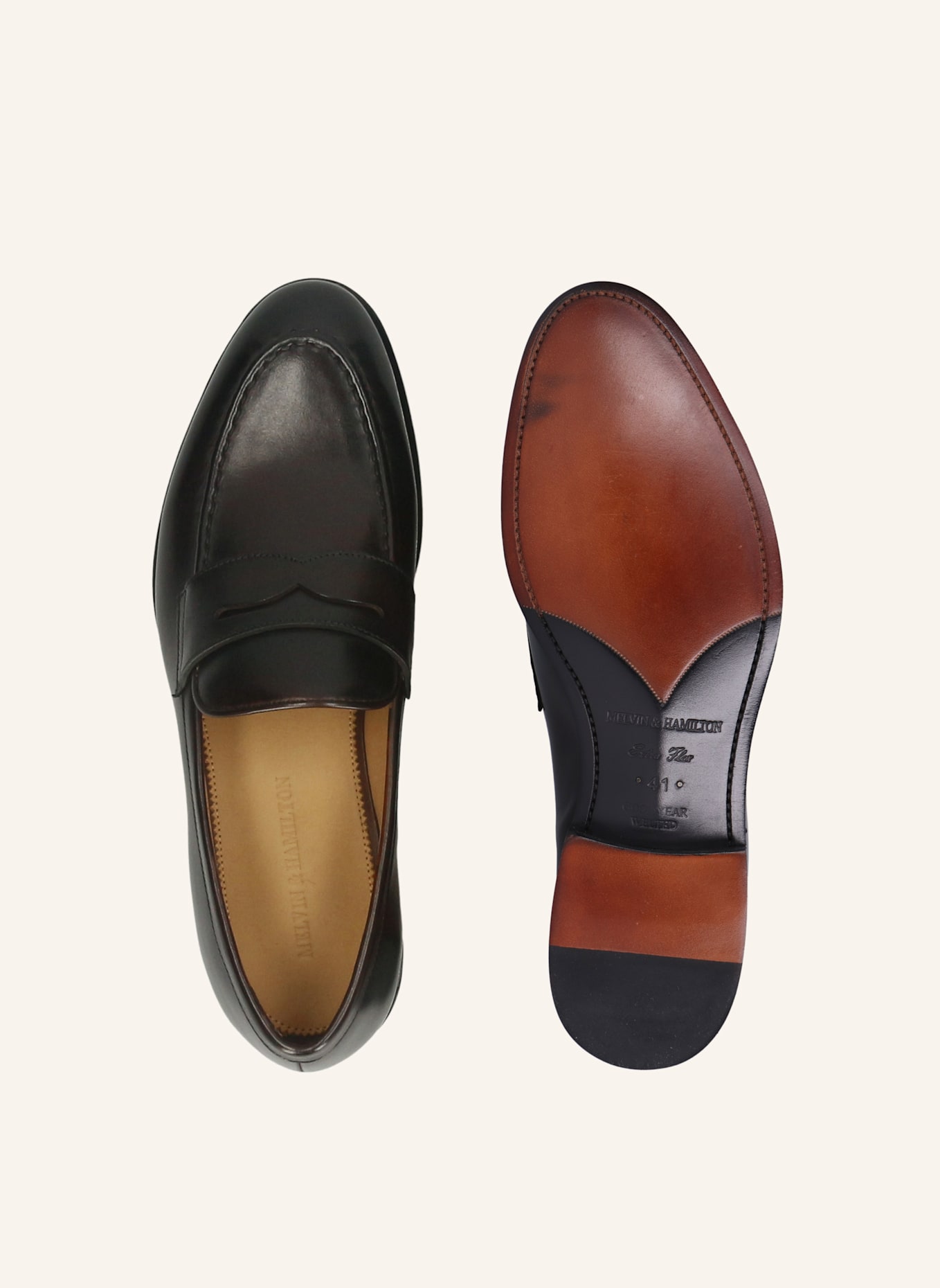 MELVIN & HAMILTON Loafers BENET 8: BRUIN