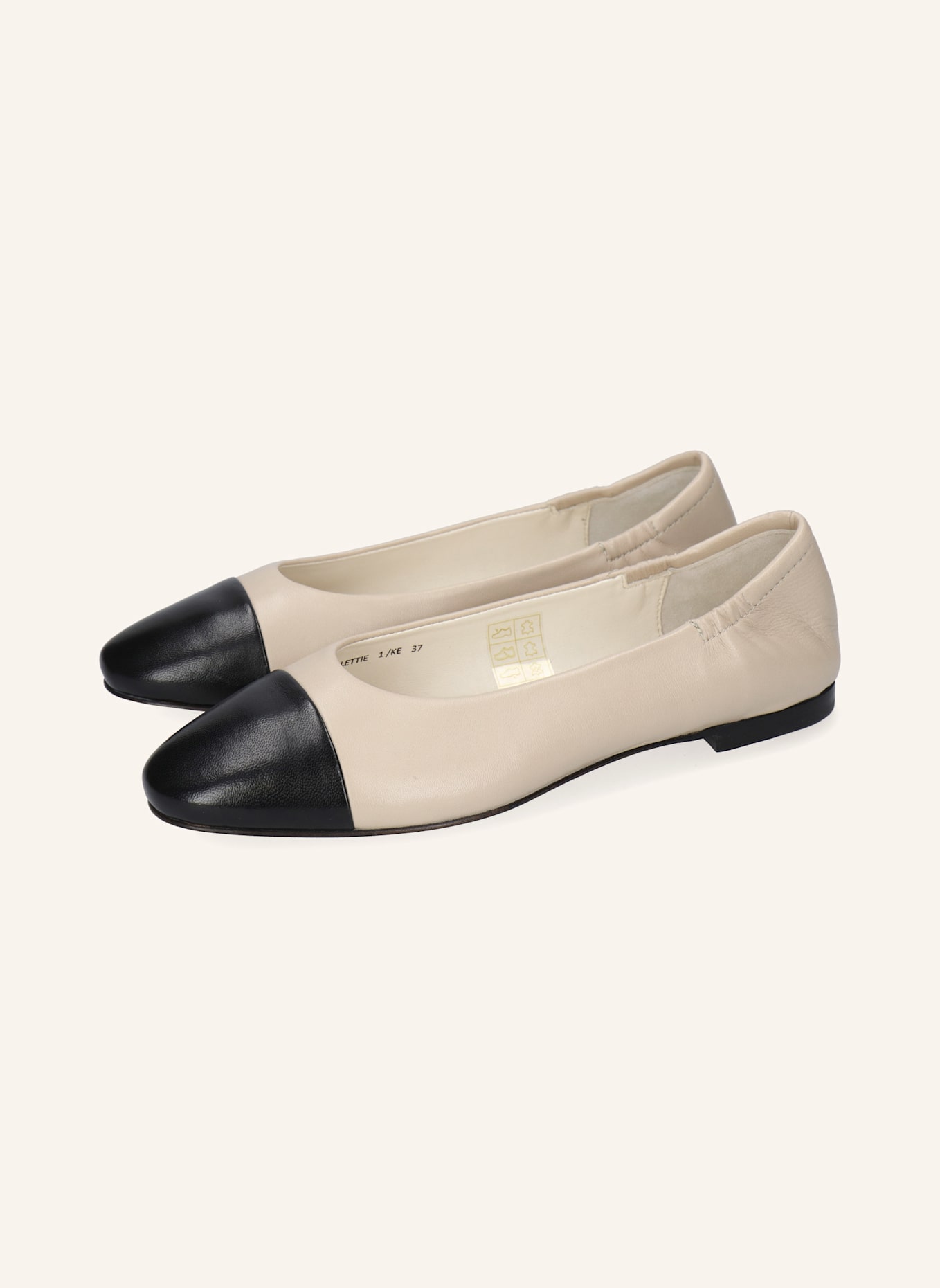 MELVIN & HAMILTON Ballerina LETTIE 1: BEIGE