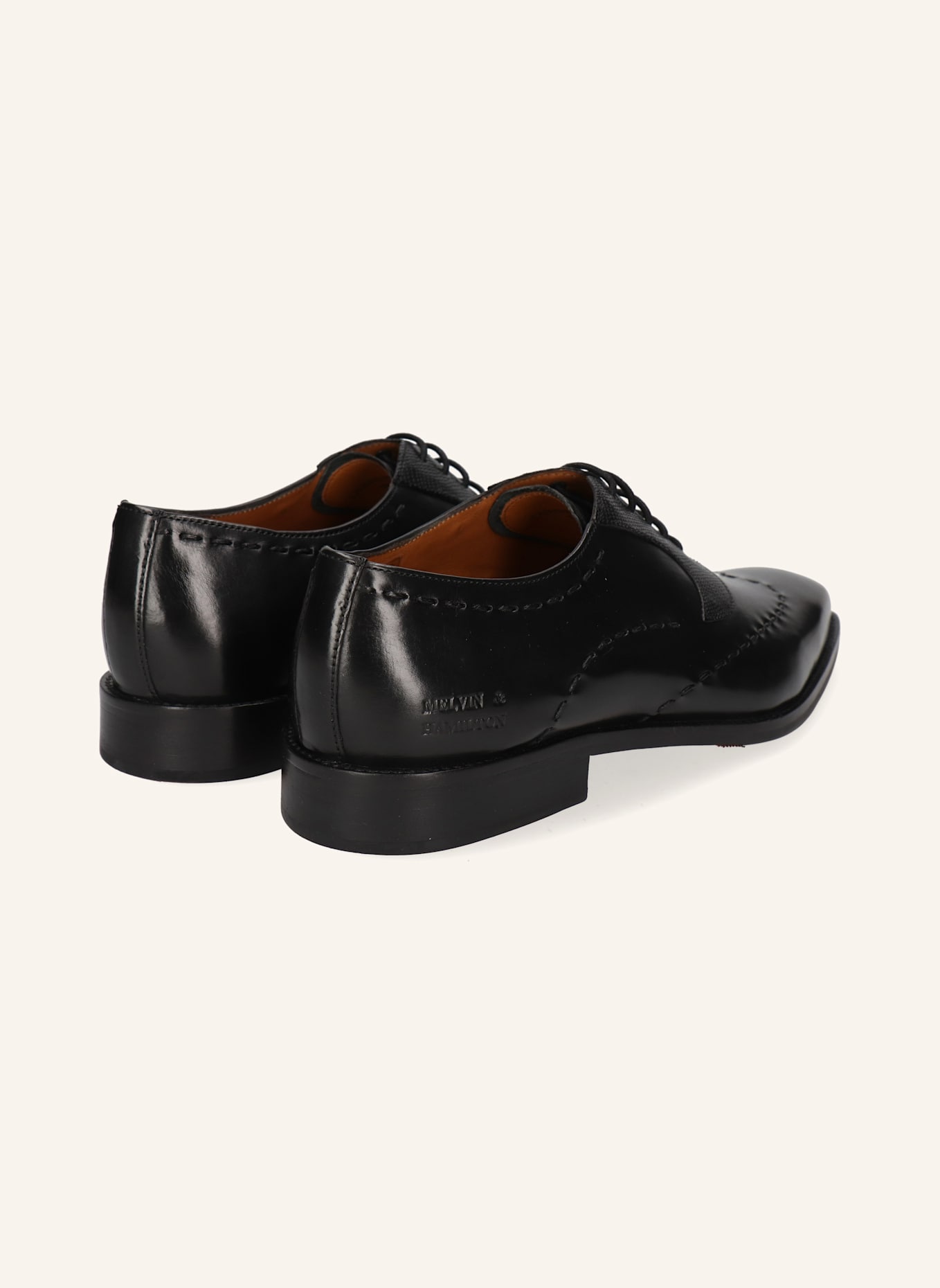 MELVIN & HAMILTON Loafers LAWRENCE 2: ZWART