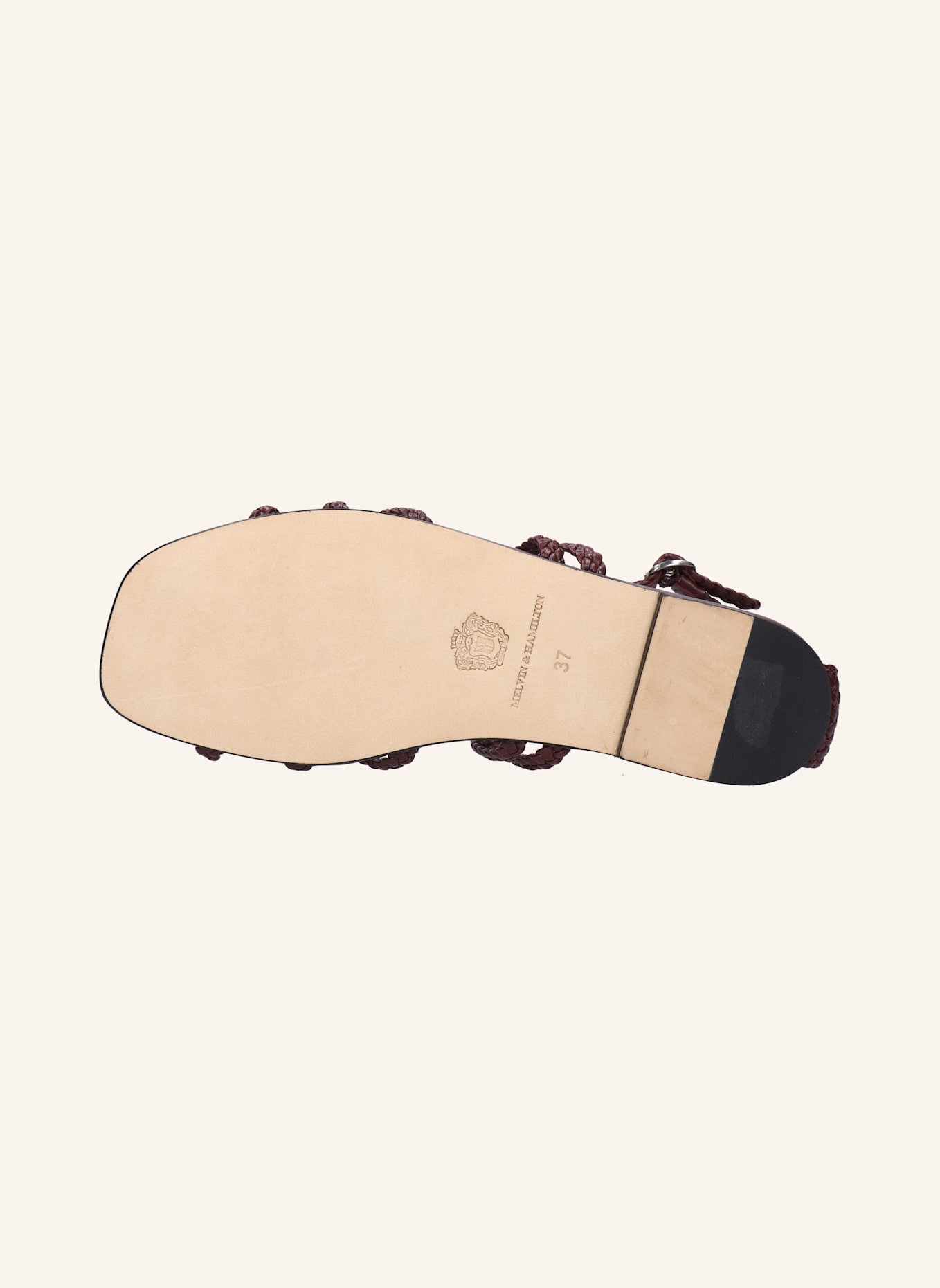 MELVIN & HAMILTON Sandalen KINSLEY 3: DONKERROOD