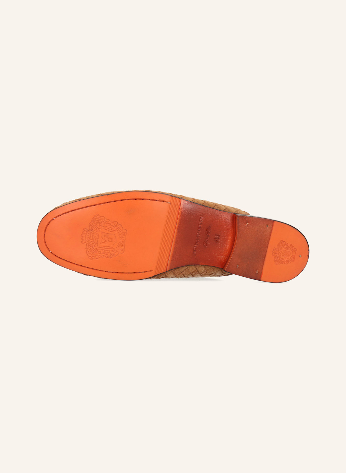 MELVIN & HAMILTON Slippers CLIVE 30: LICHTBRUIN