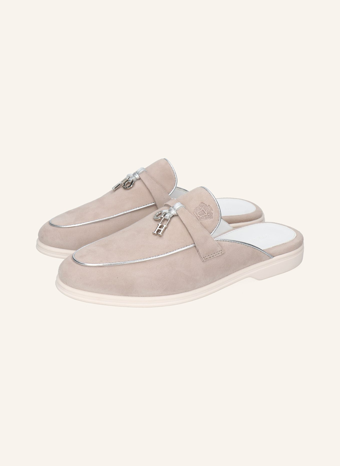 MELVIN & HAMILTON ADLEY 25 Mules: GRAY