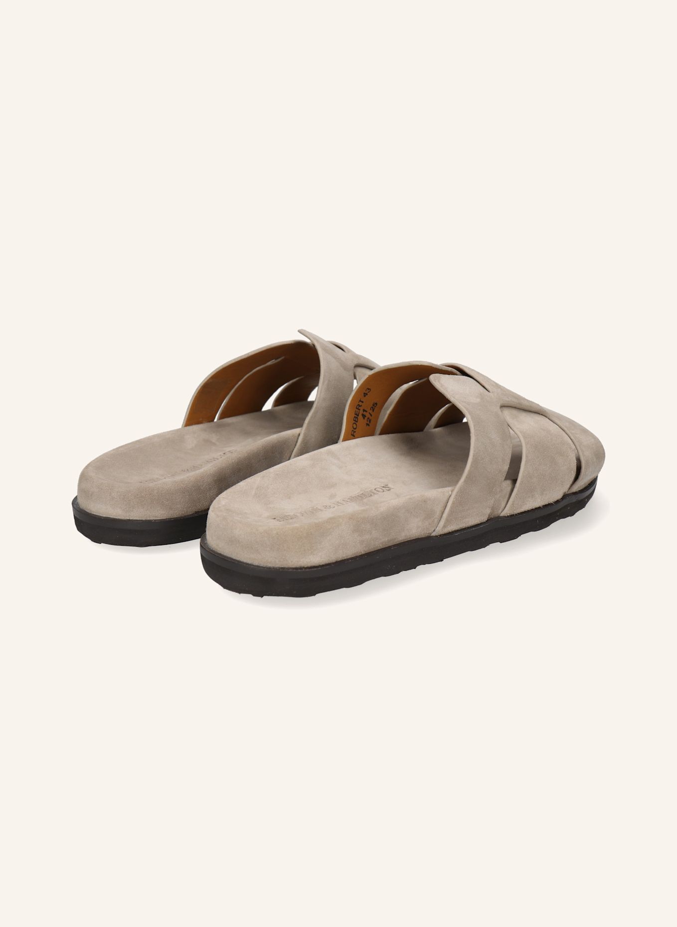 MELVIN & HAMILTON Slippers ROBERT 43: TAUPE